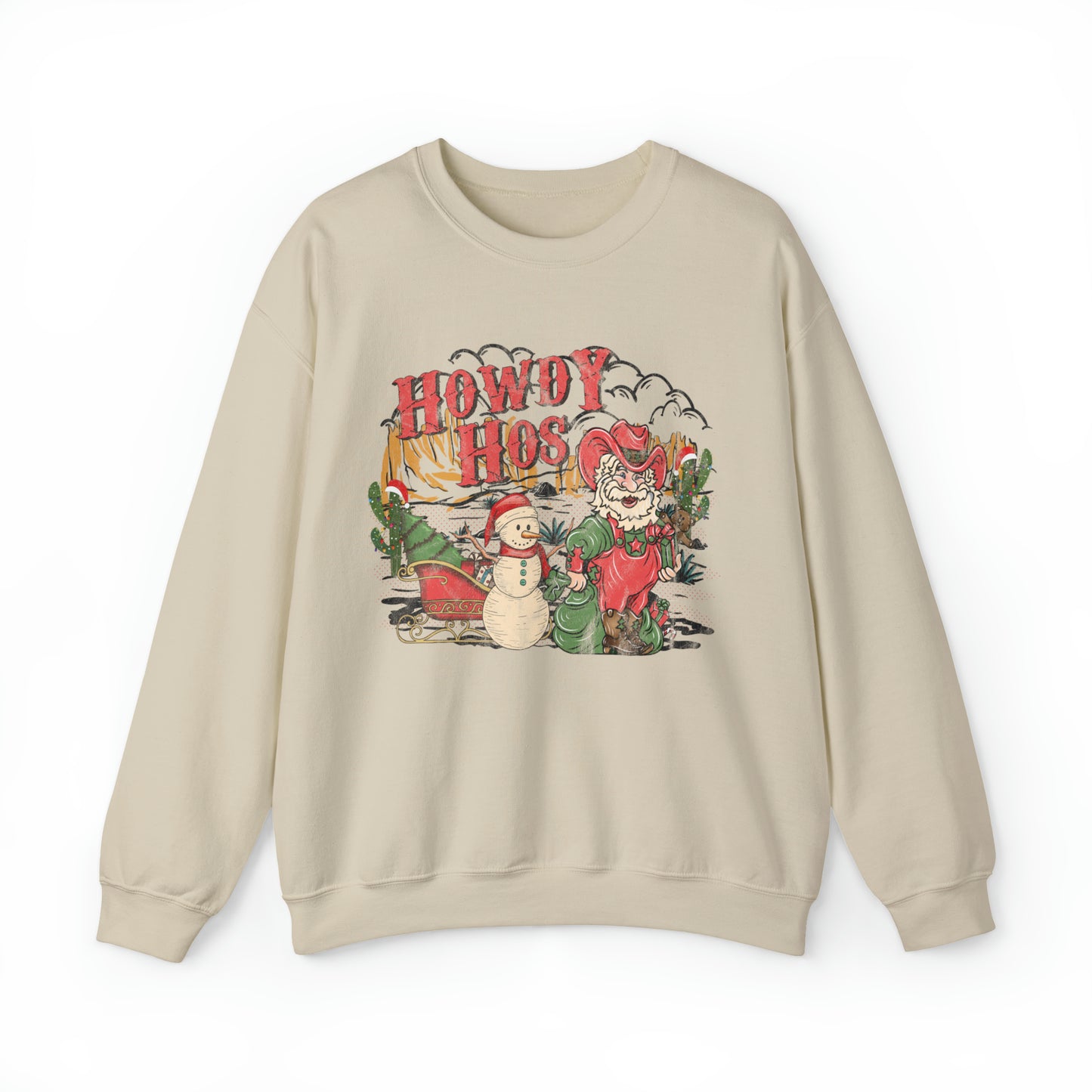 Howdy Hos Christmas Sweatshirt