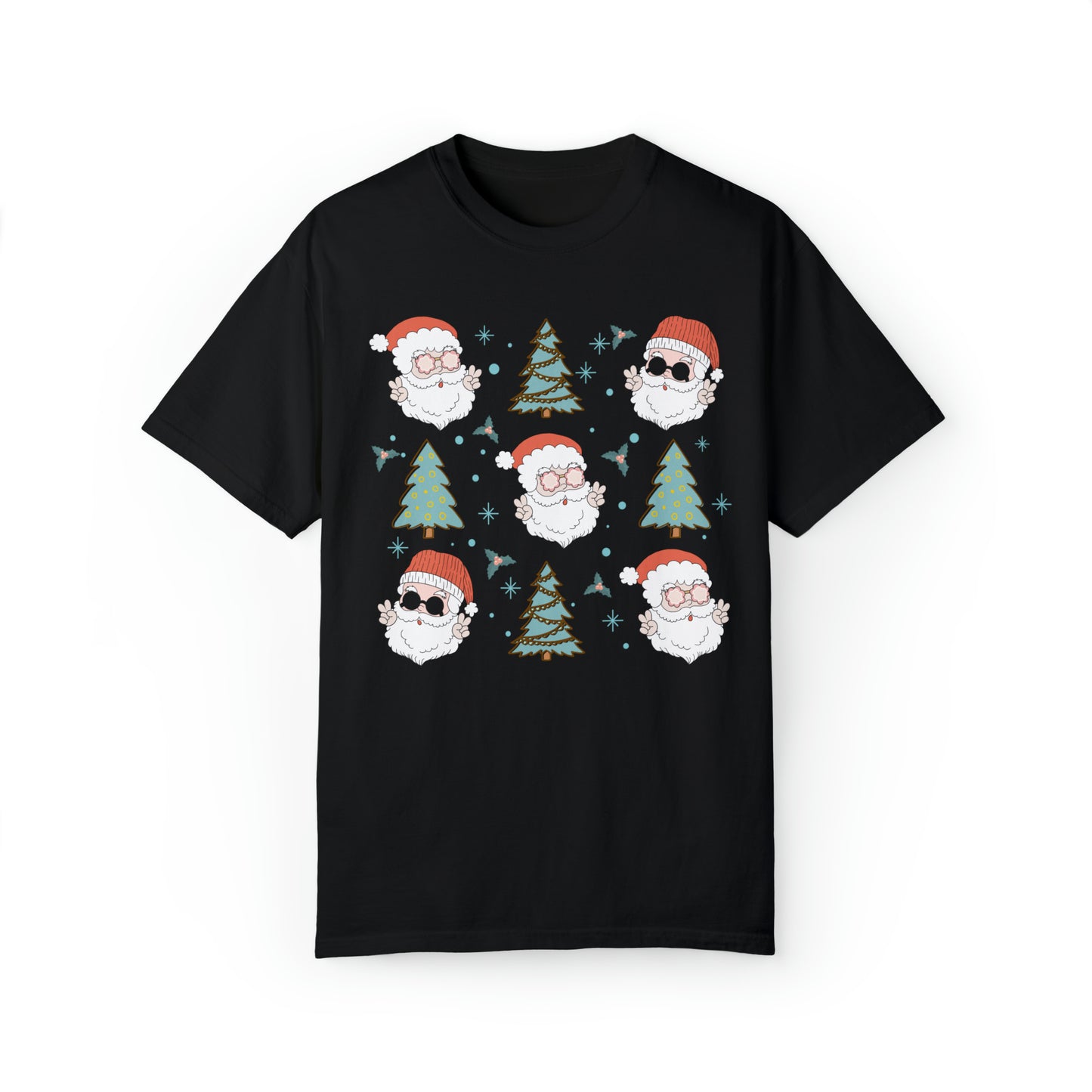 Groovy Santa Collage Shirt