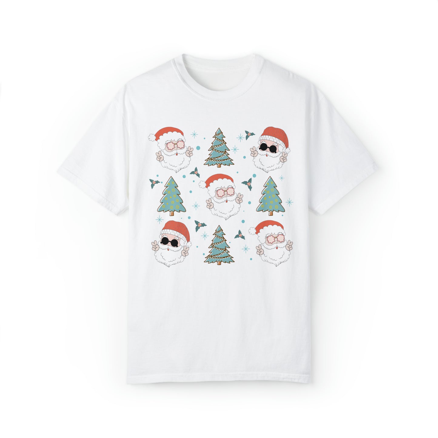 Groovy Santa Collage Shirt