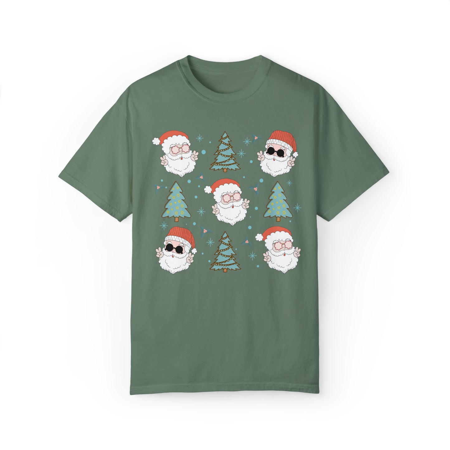 Groovy Santa Collage Shirt