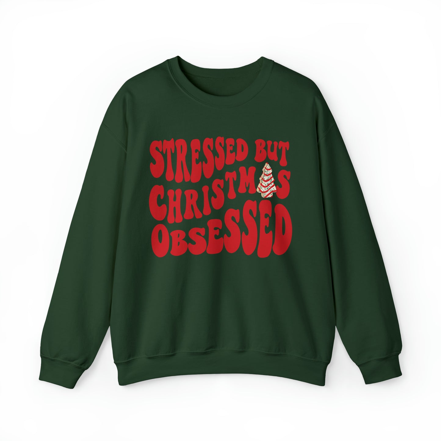 Stressed But Christmas Obsessed Sweatshirt