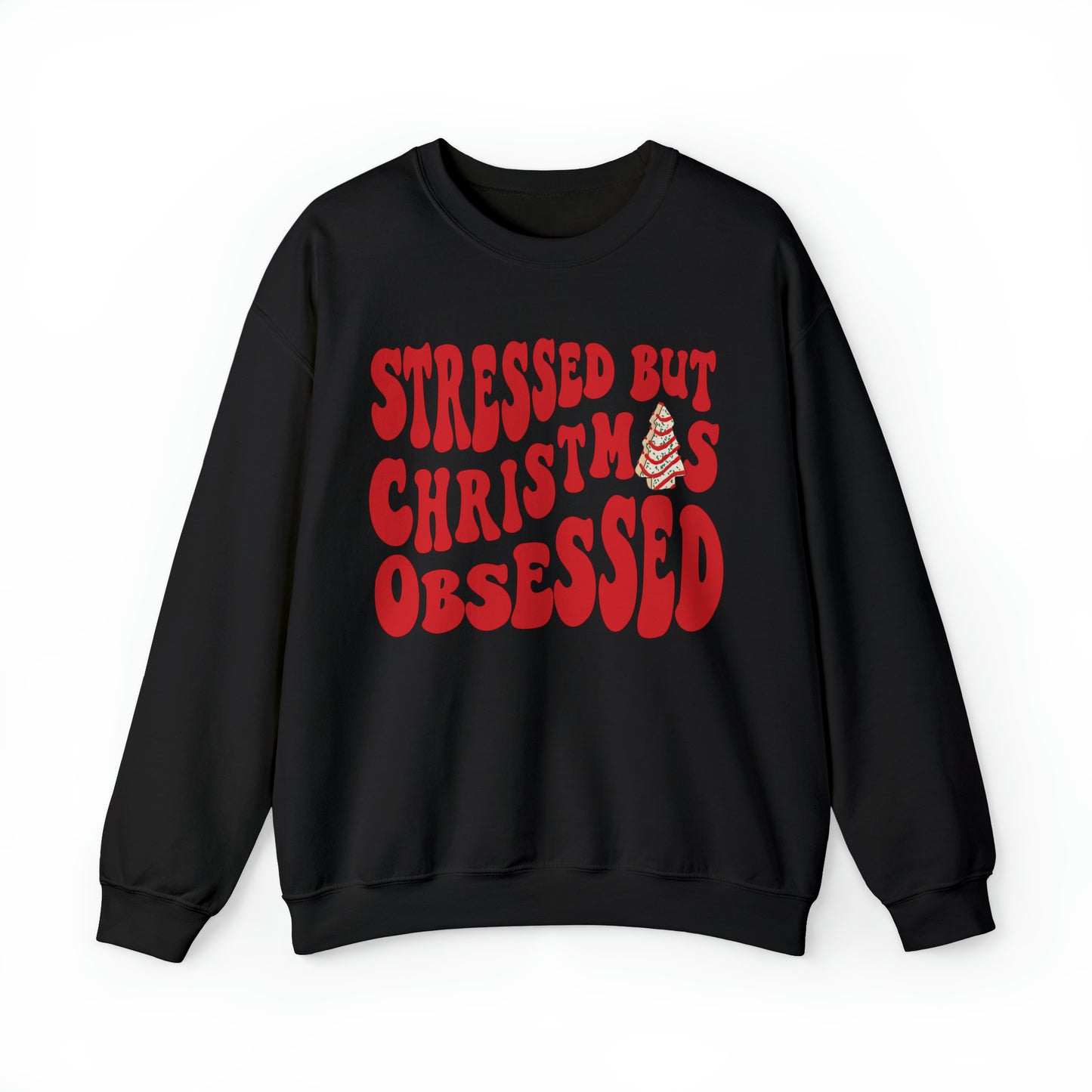 Stressed But Christmas Obsessed Sweatshirt