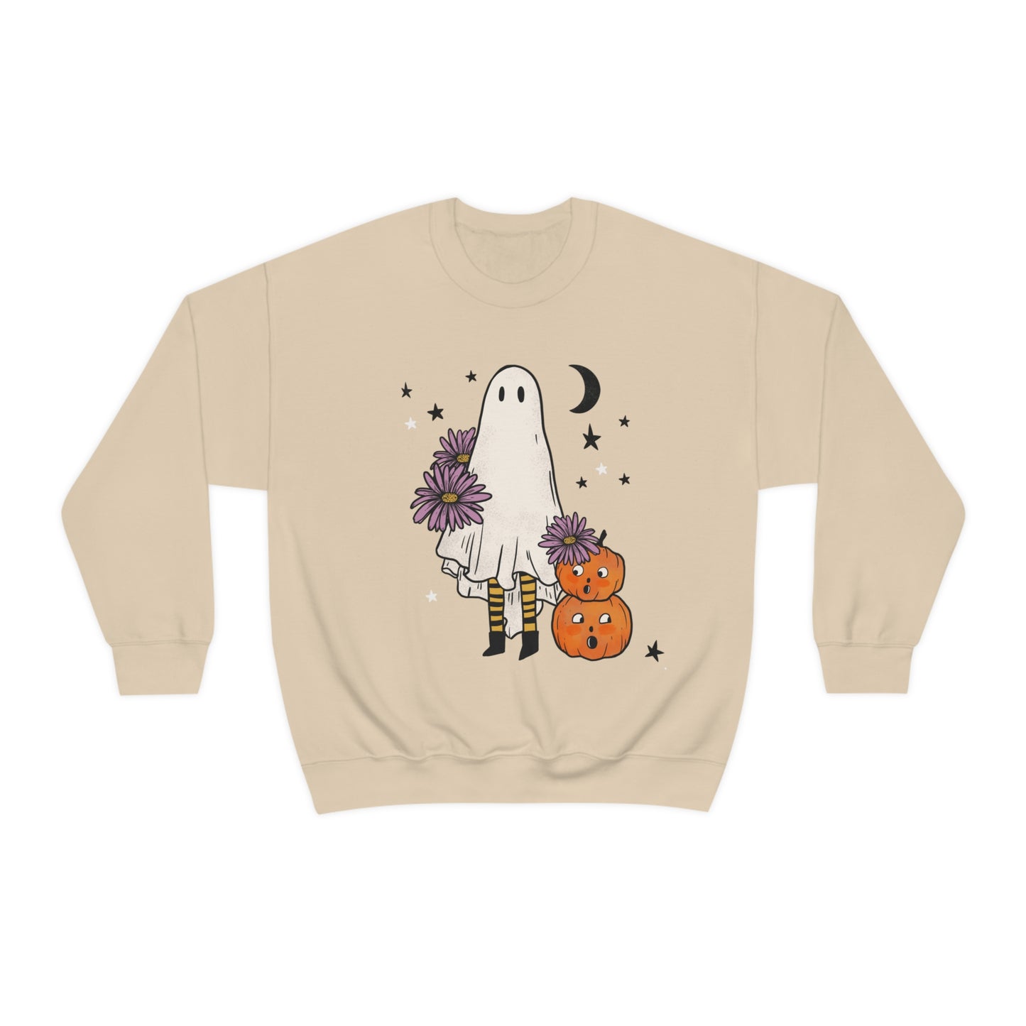 Vintage Halloween Ghost Sweatshirt