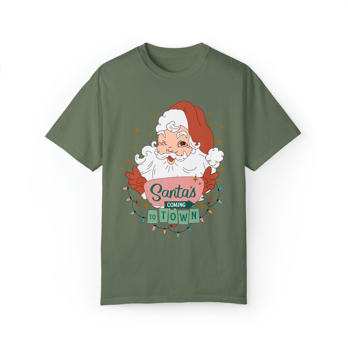 Santas Coming To Town Shirt