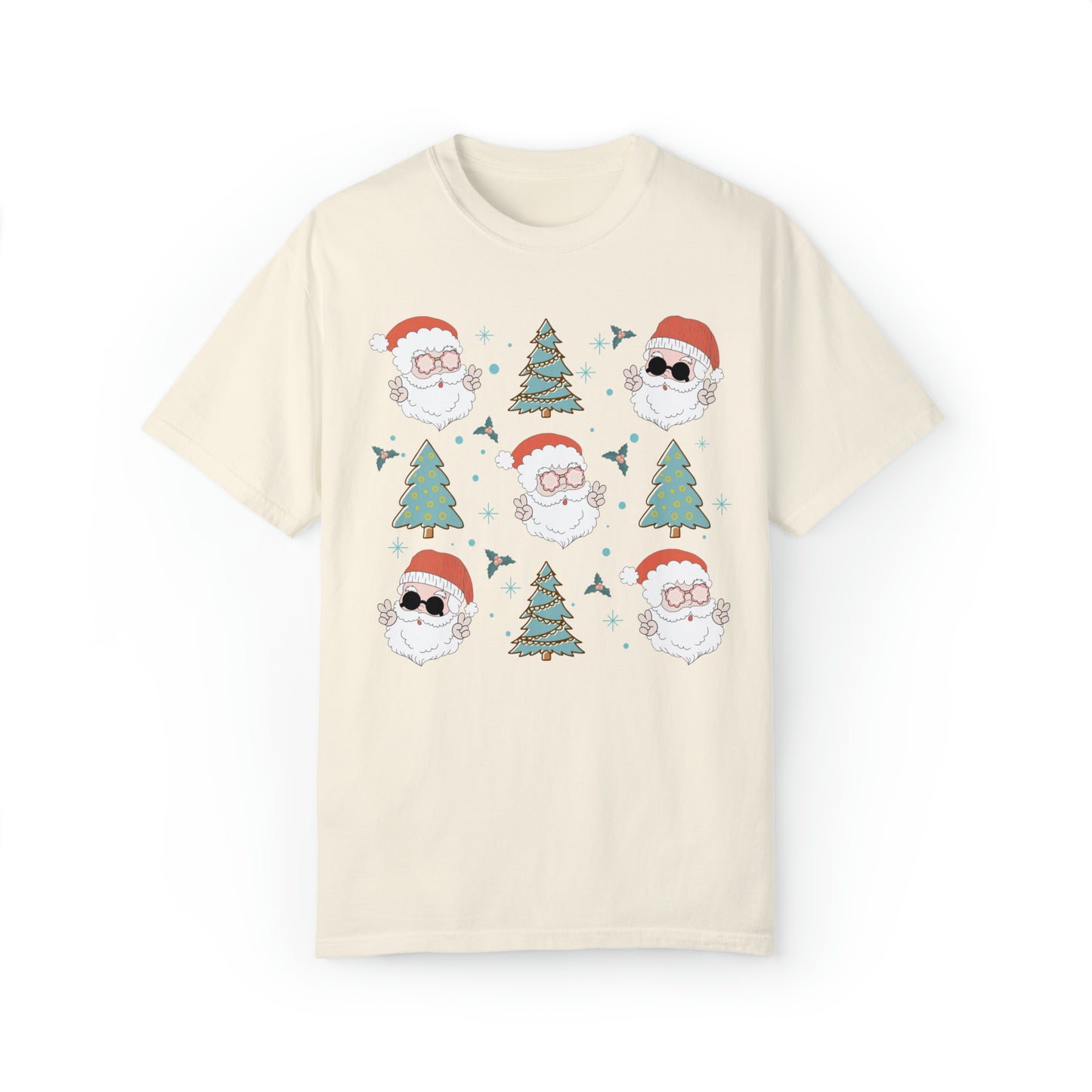 Groovy Santa Collage Shirt