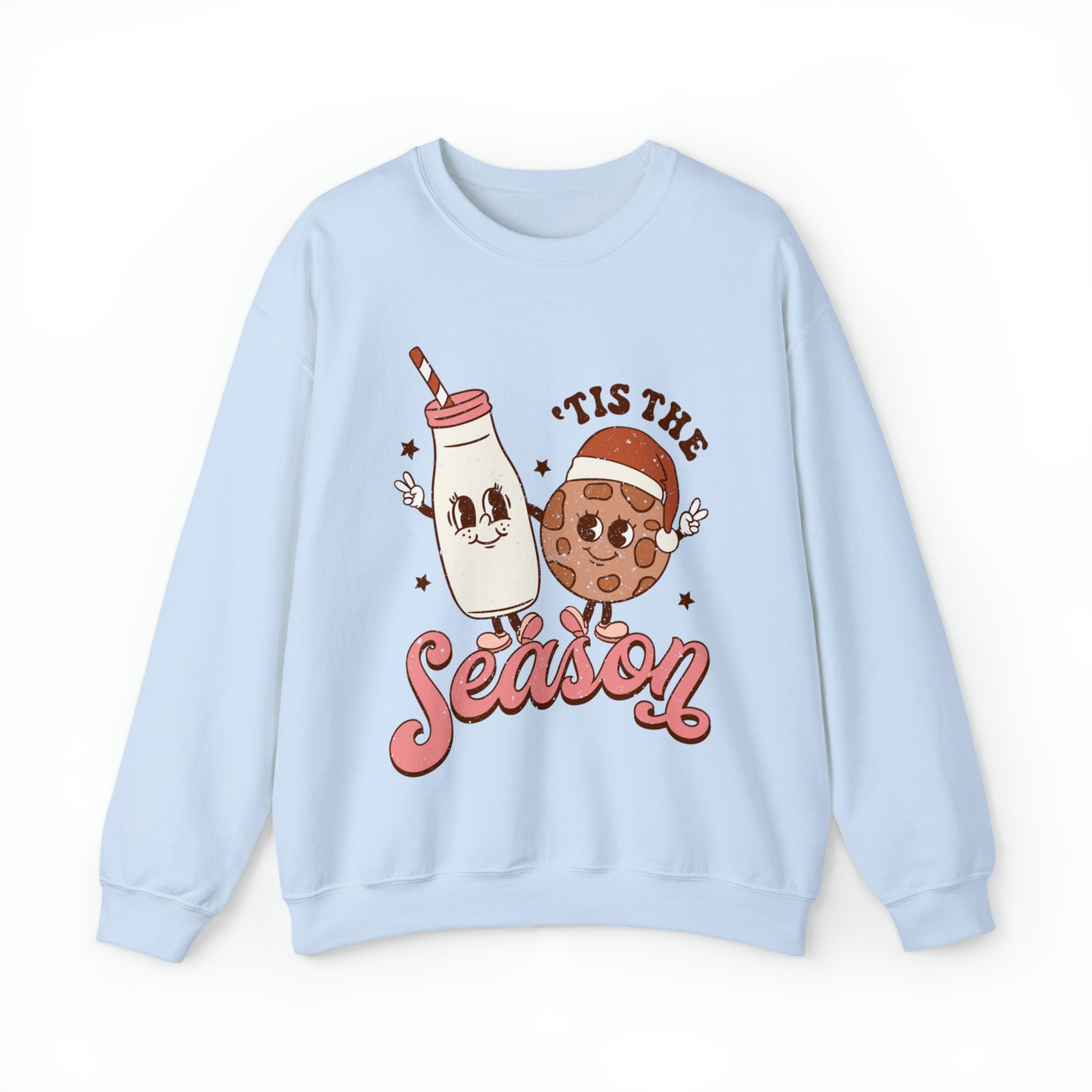 Tis the Season Milk and Cookies Sweatshirt