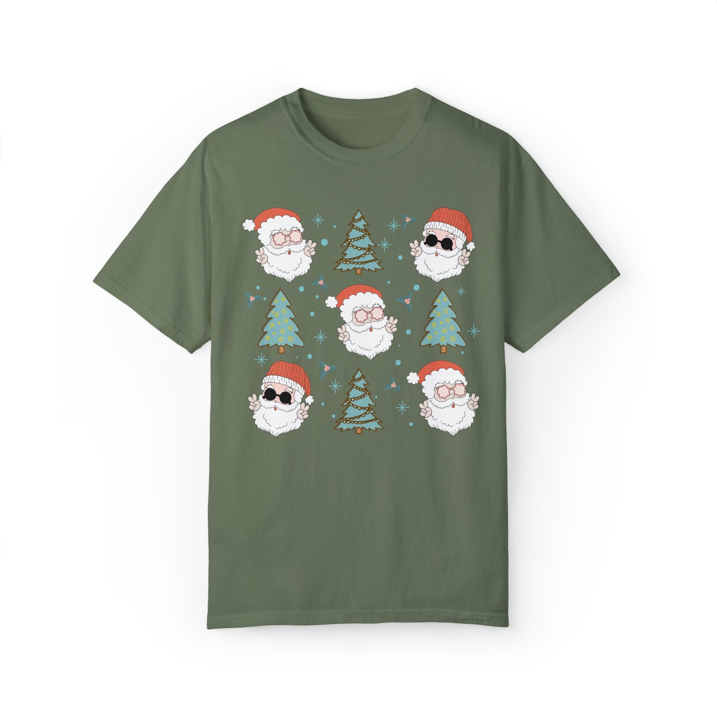 Groovy Santa Collage Shirt