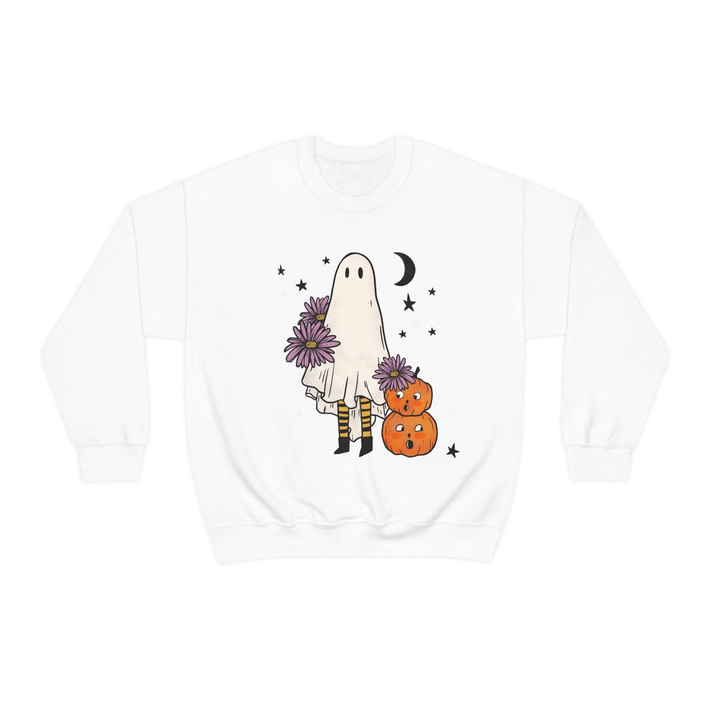 Vintage Halloween Ghost Sweatshirt