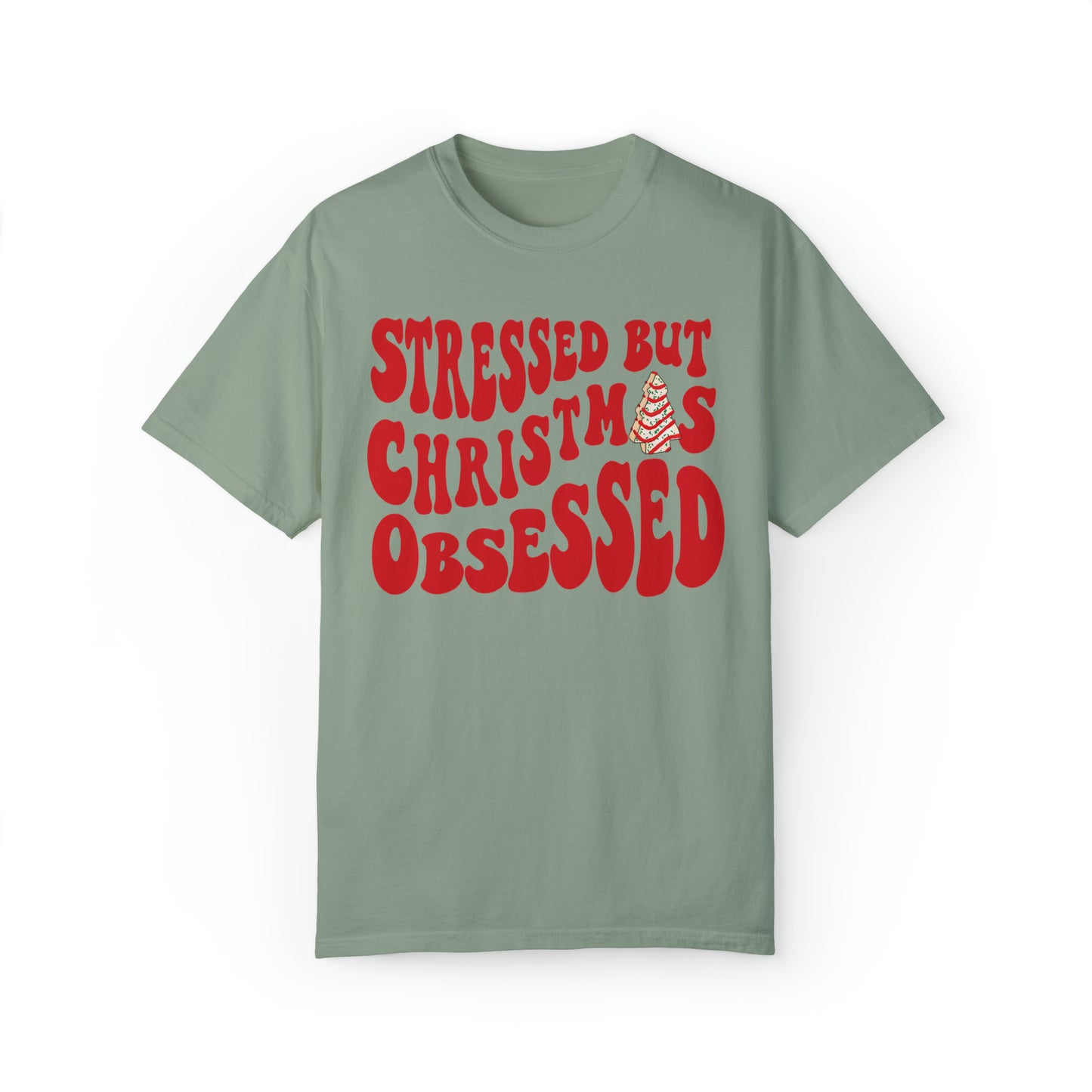 Stressed But Christmas Obsessed Shirt