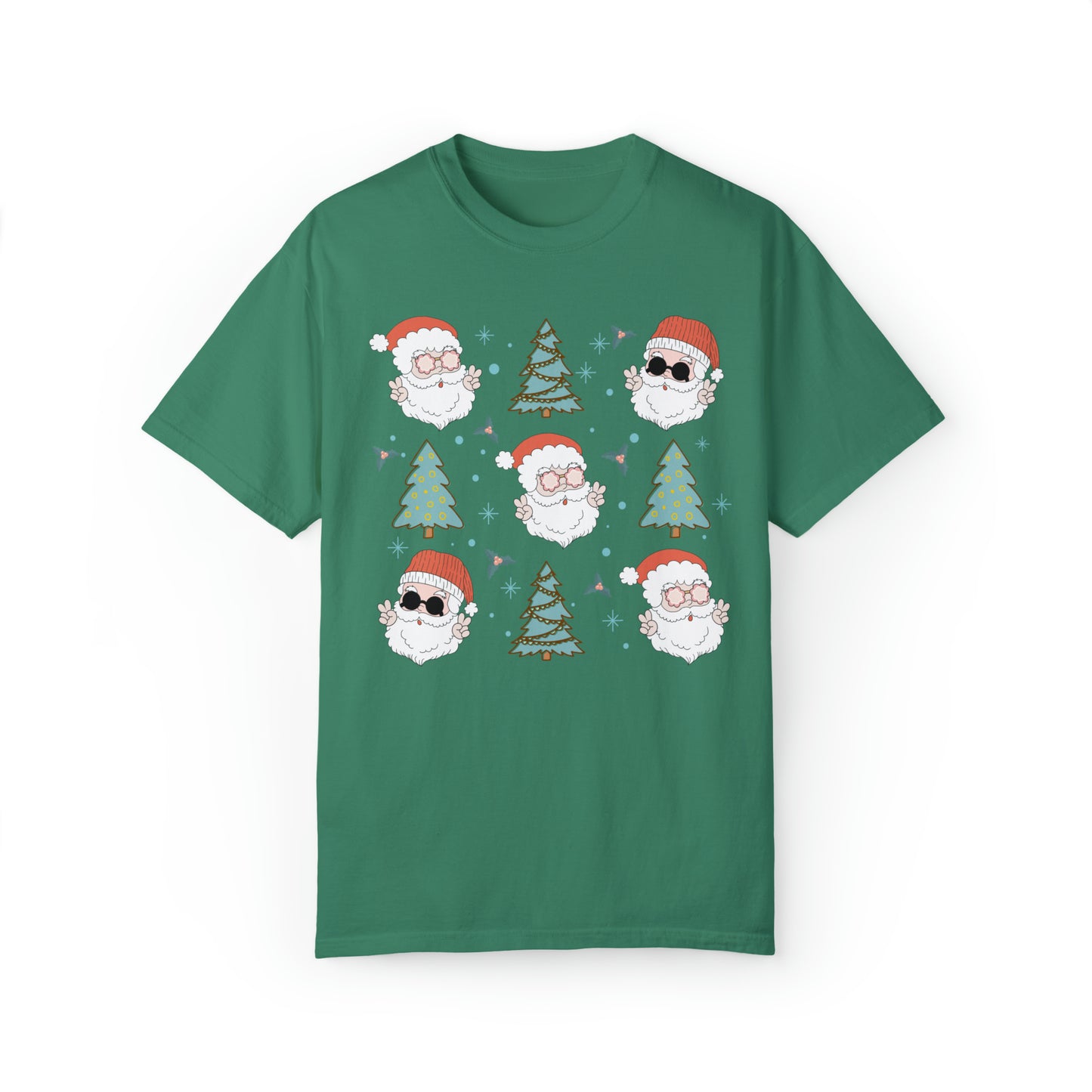 Groovy Santa Collage Shirt