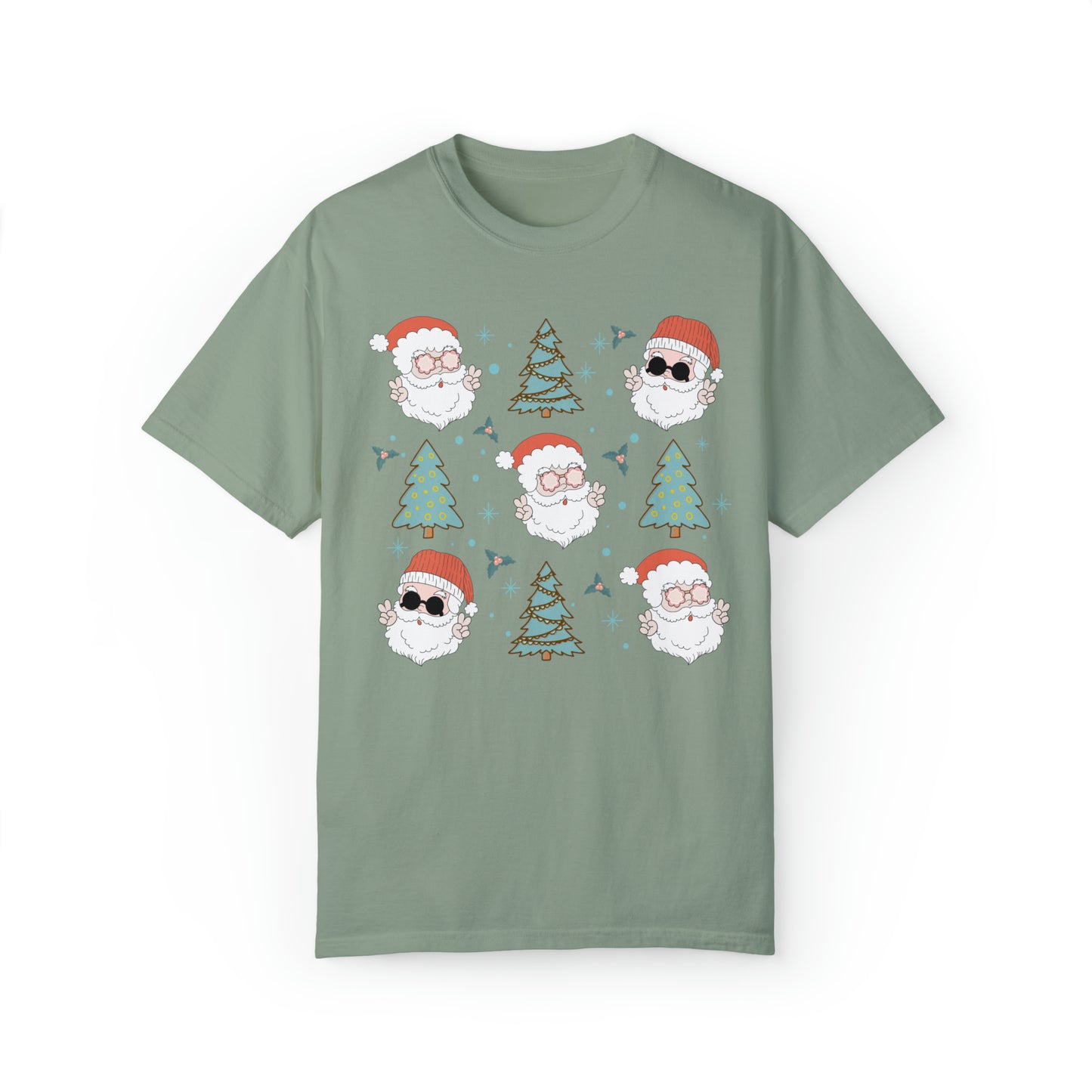 Groovy Santa Collage Shirt
