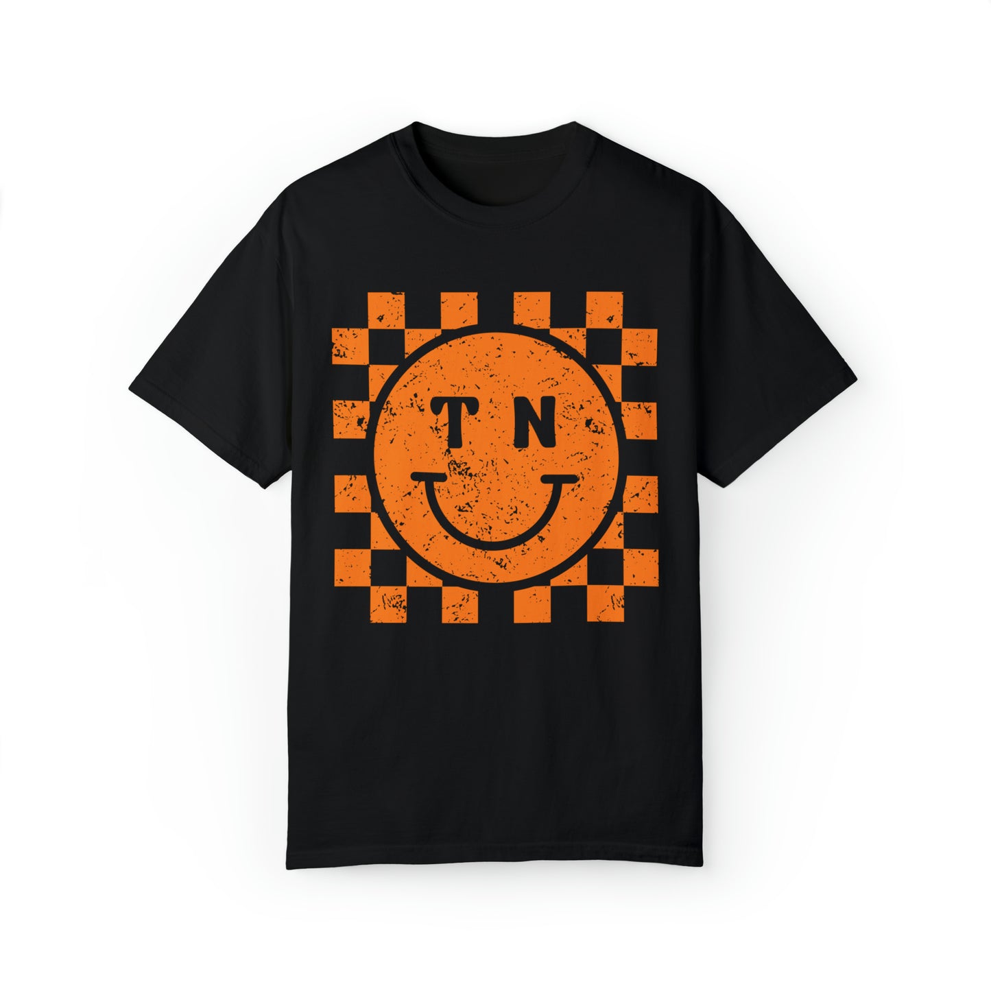 Tennessee Checkered Smiley Face Shirt