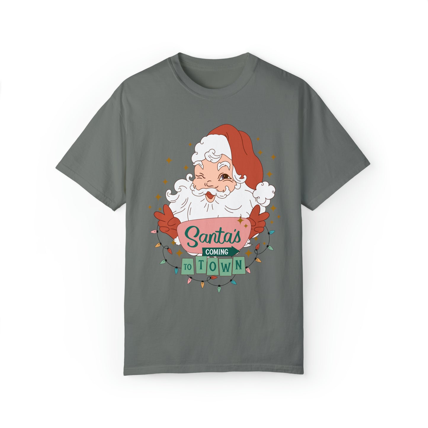 Santas Coming To Town Shirt
