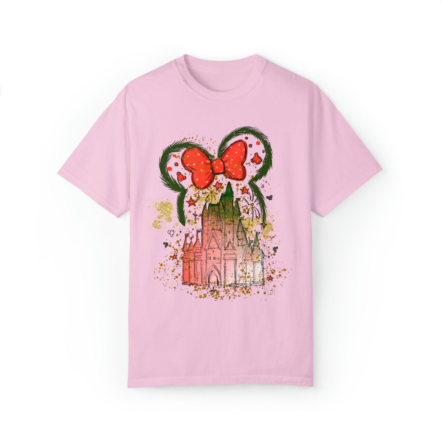 Watercolor Christmas Castle Shirt