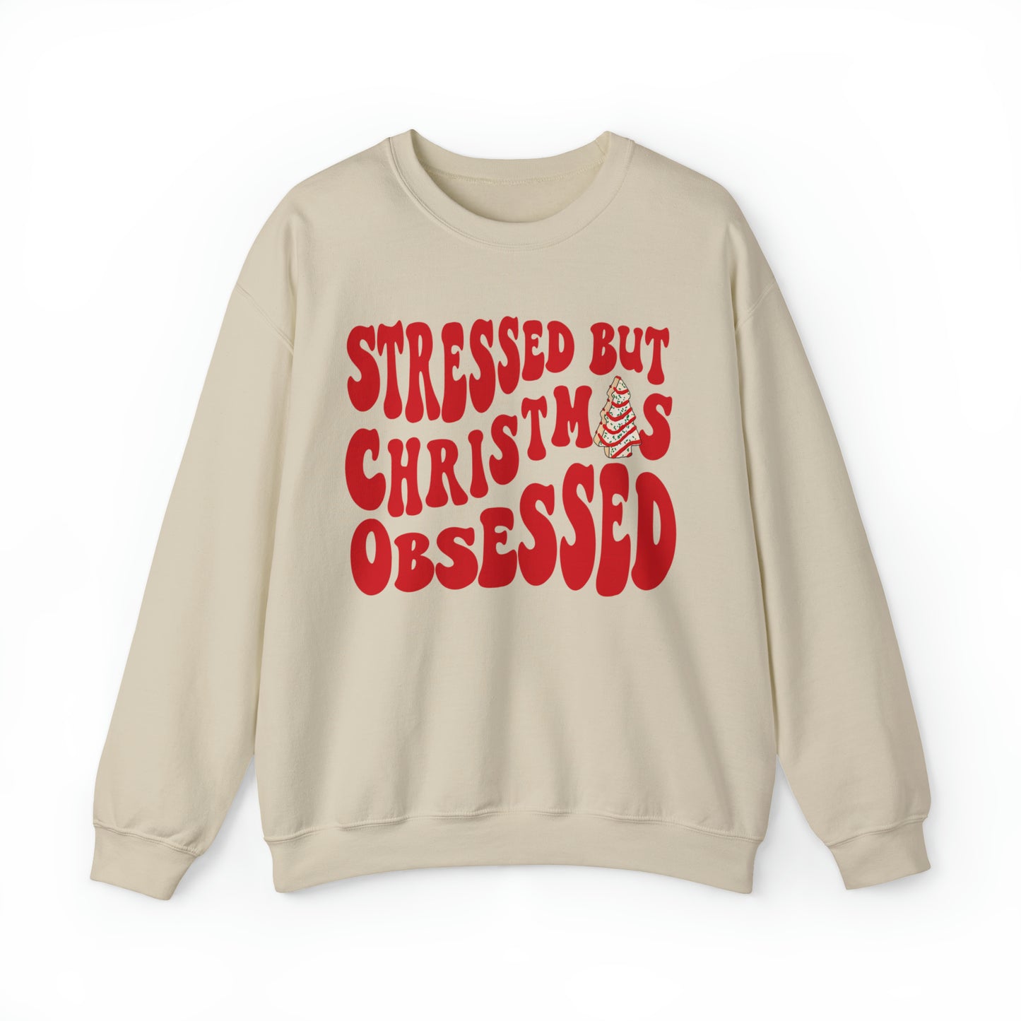 Stressed But Christmas Obsessed Sweatshirt