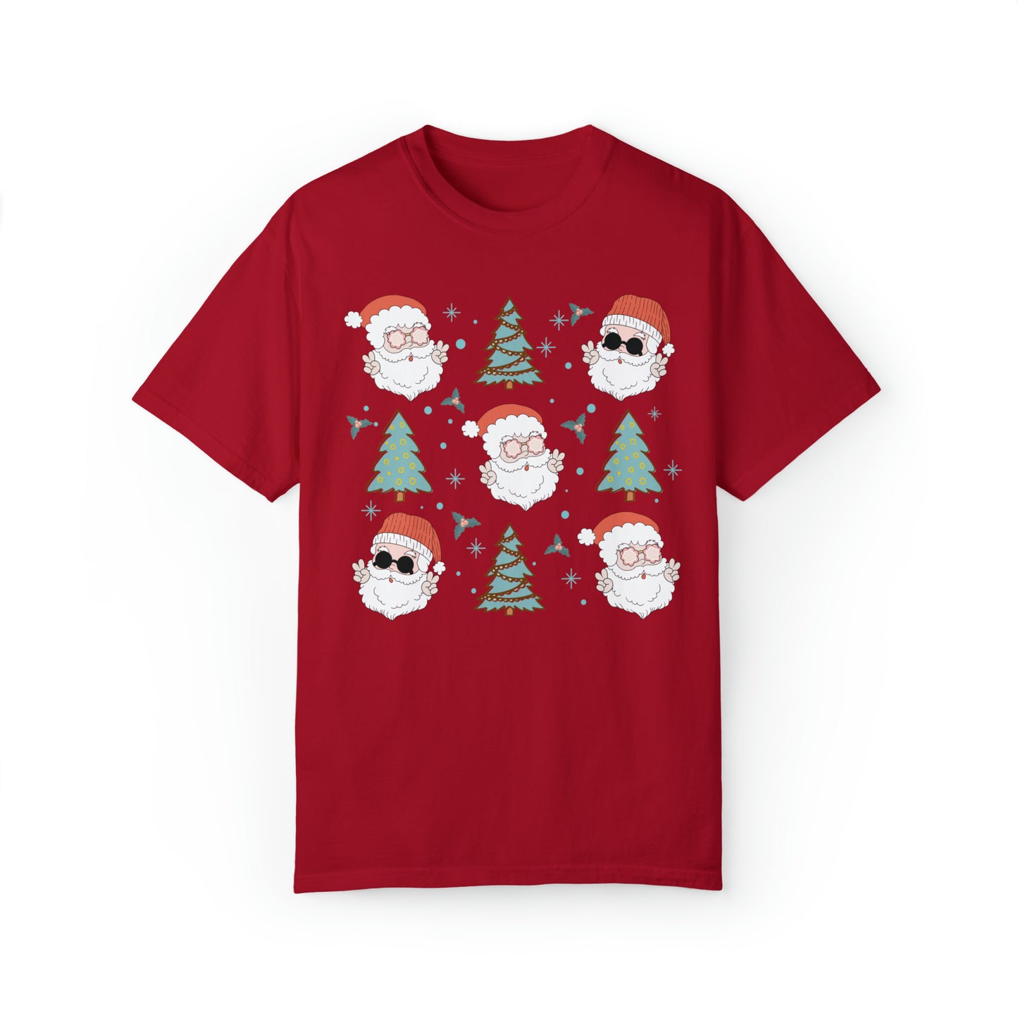 Groovy Santa Collage Shirt