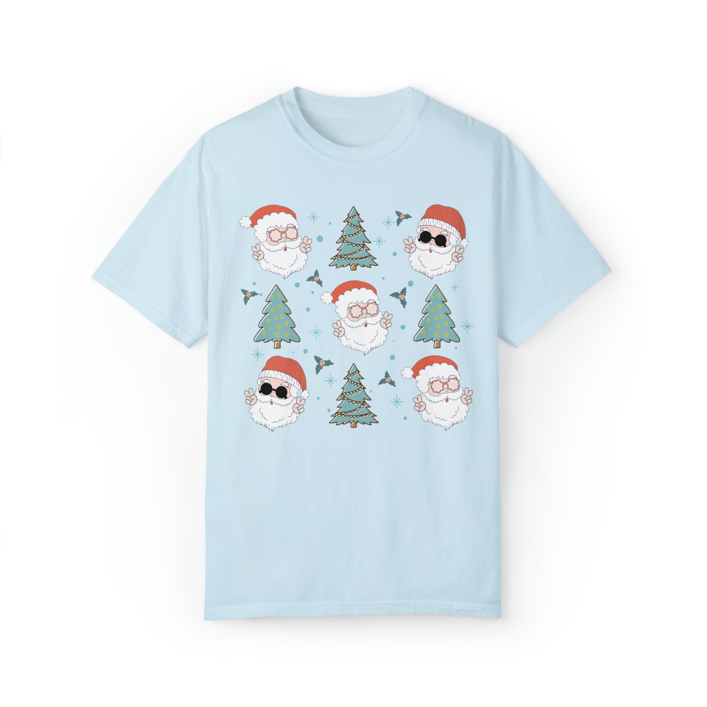 Groovy Santa Collage Shirt