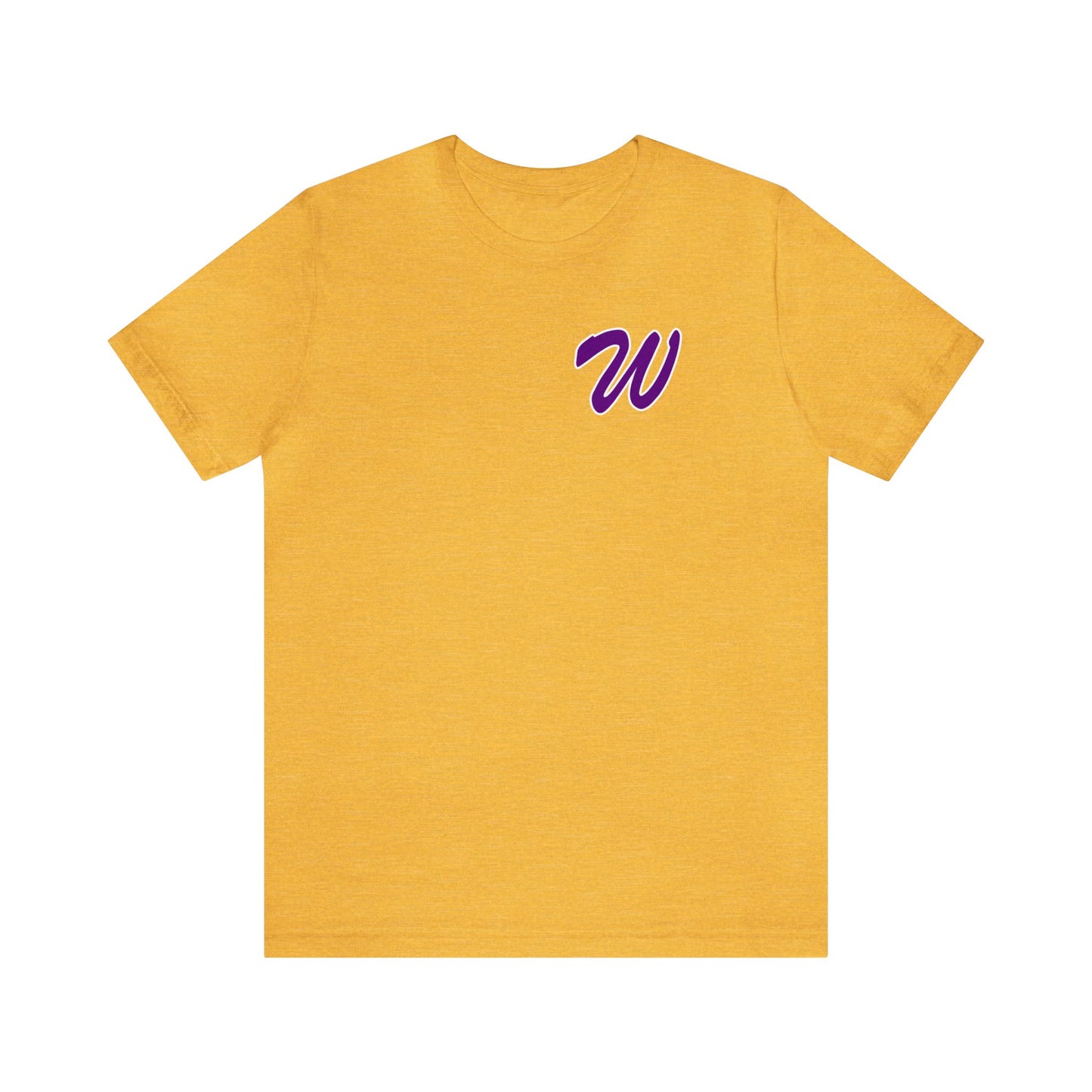 Wylie Baseball Game Day Shirt on Bella Canvas