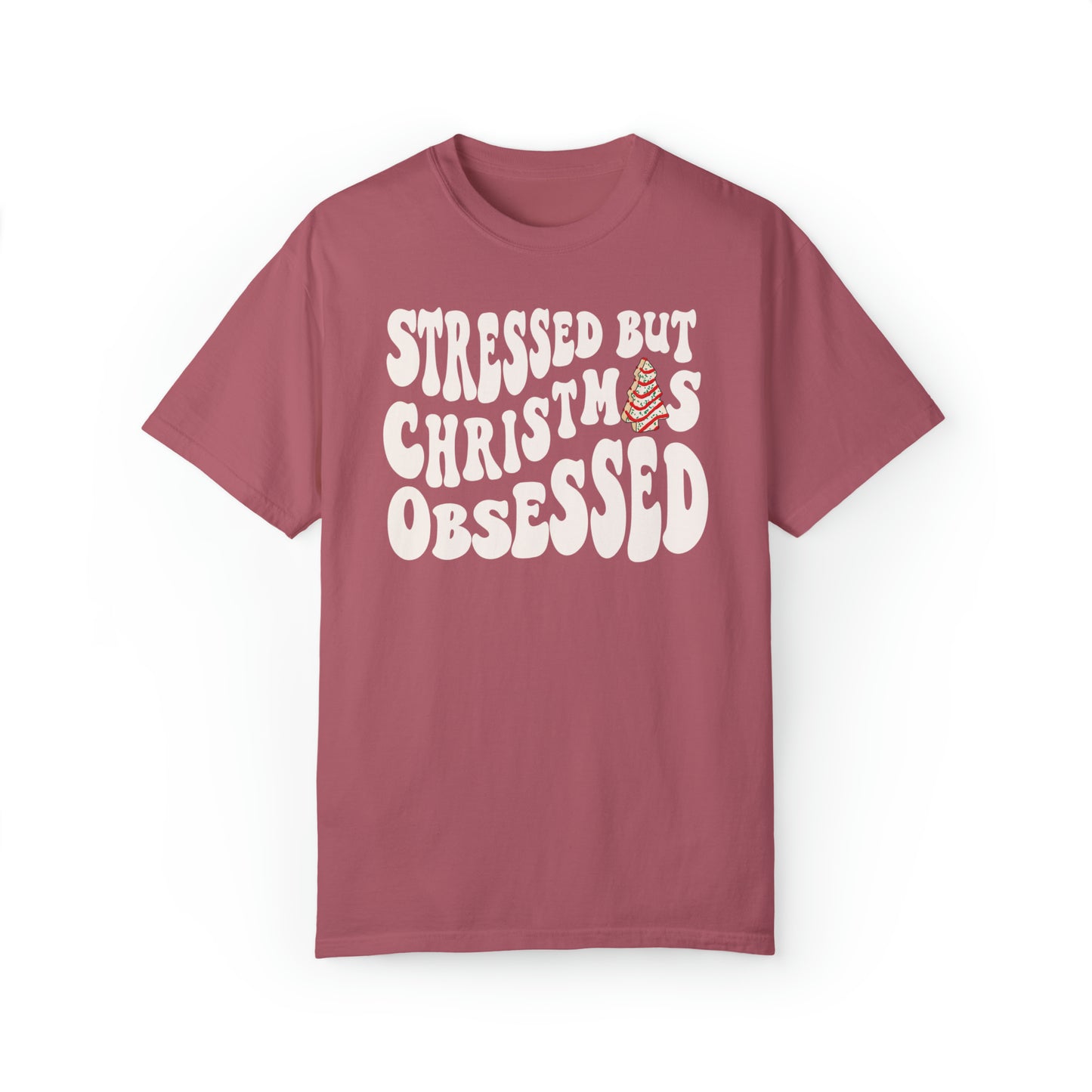 Stressed But Christmas Obsessed Shirt