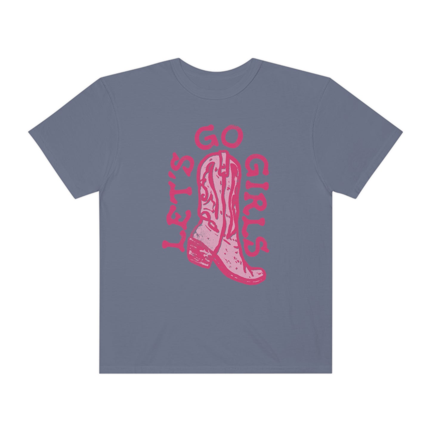 Lets Go Girls Cowboy Boots Shirt