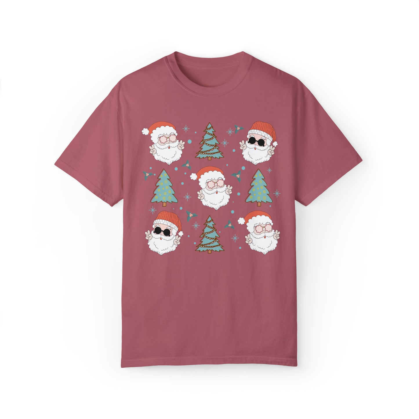 Groovy Santa Collage Shirt