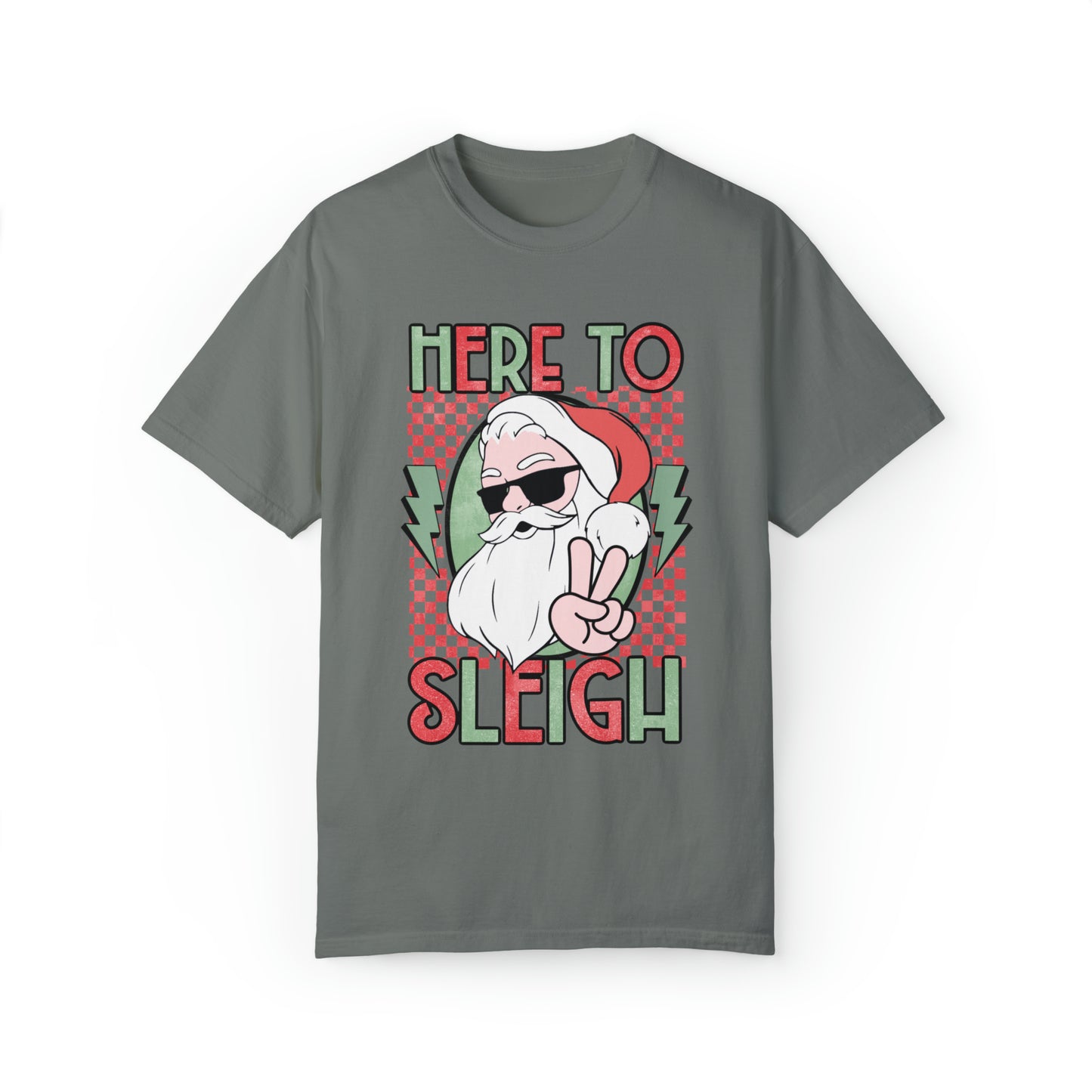 Here to Sleigh Santa Shirt