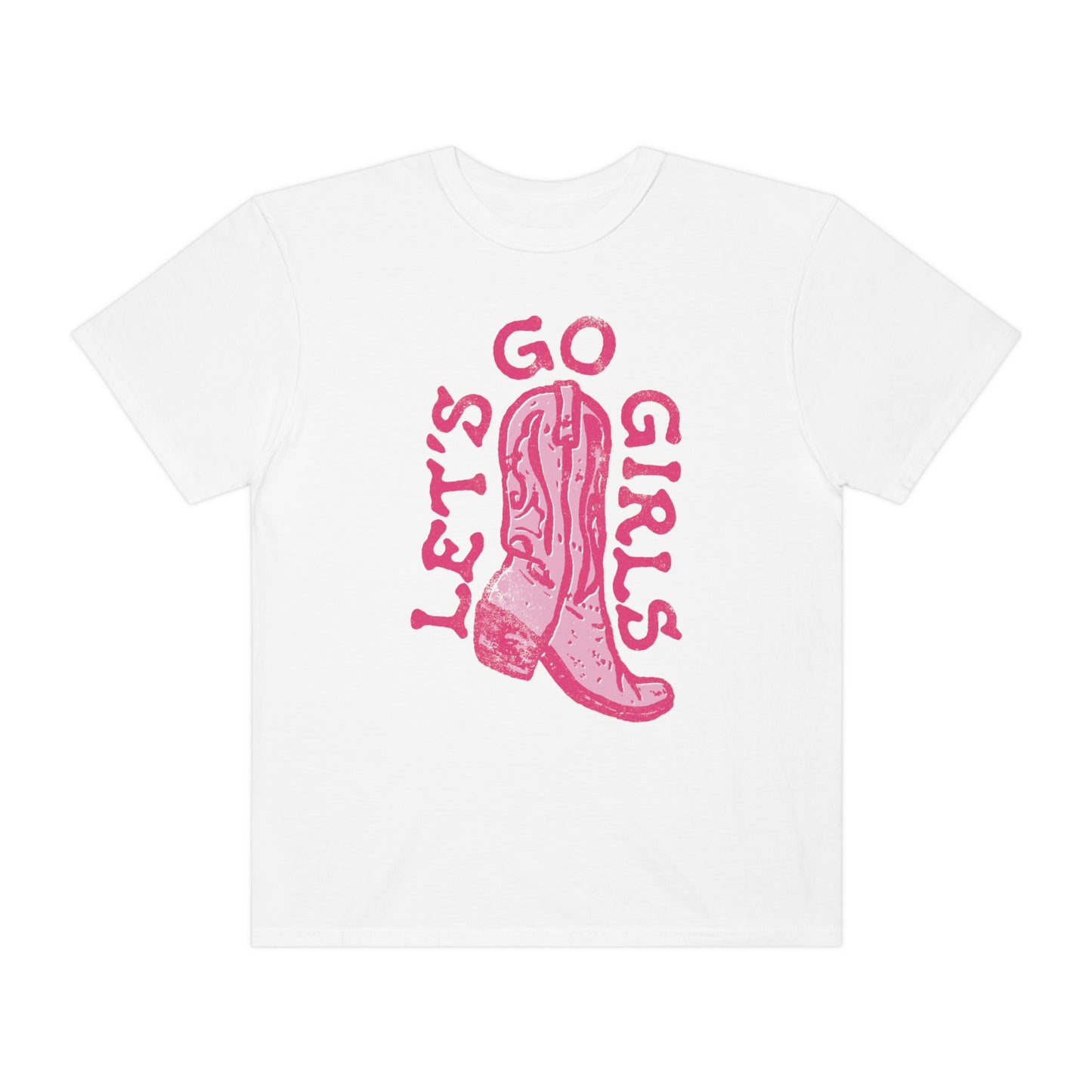 Lets Go Girls Cowboy Boots Shirt