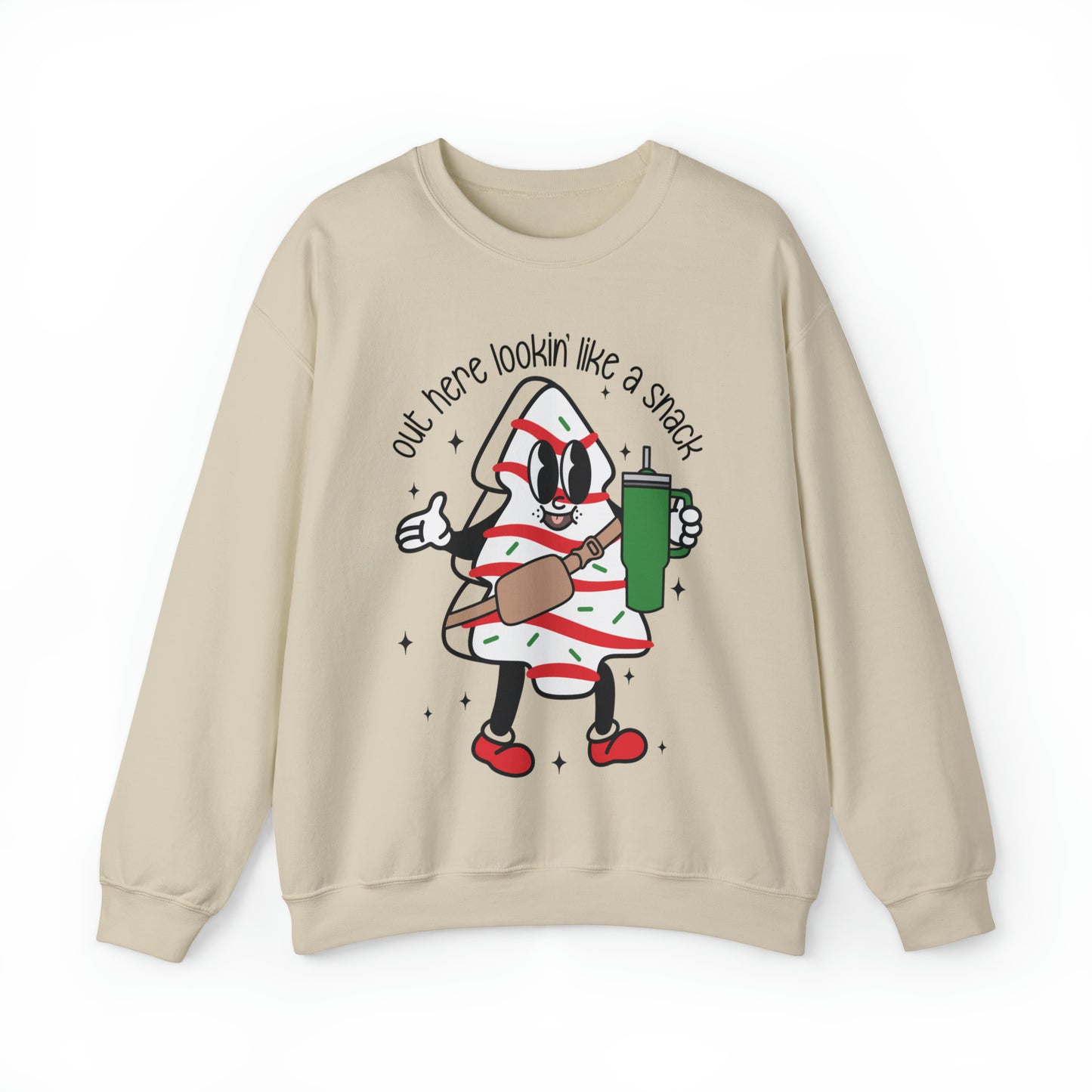 Christmas Tree Snack Sweatshirt