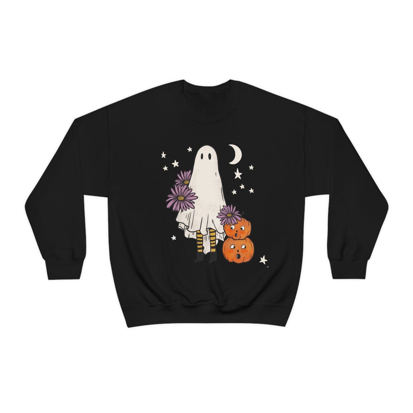 Vintage Halloween Ghost Sweatshirt