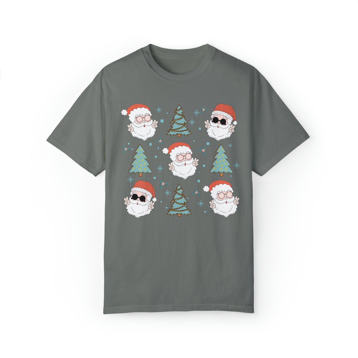 Groovy Santa Collage Shirt