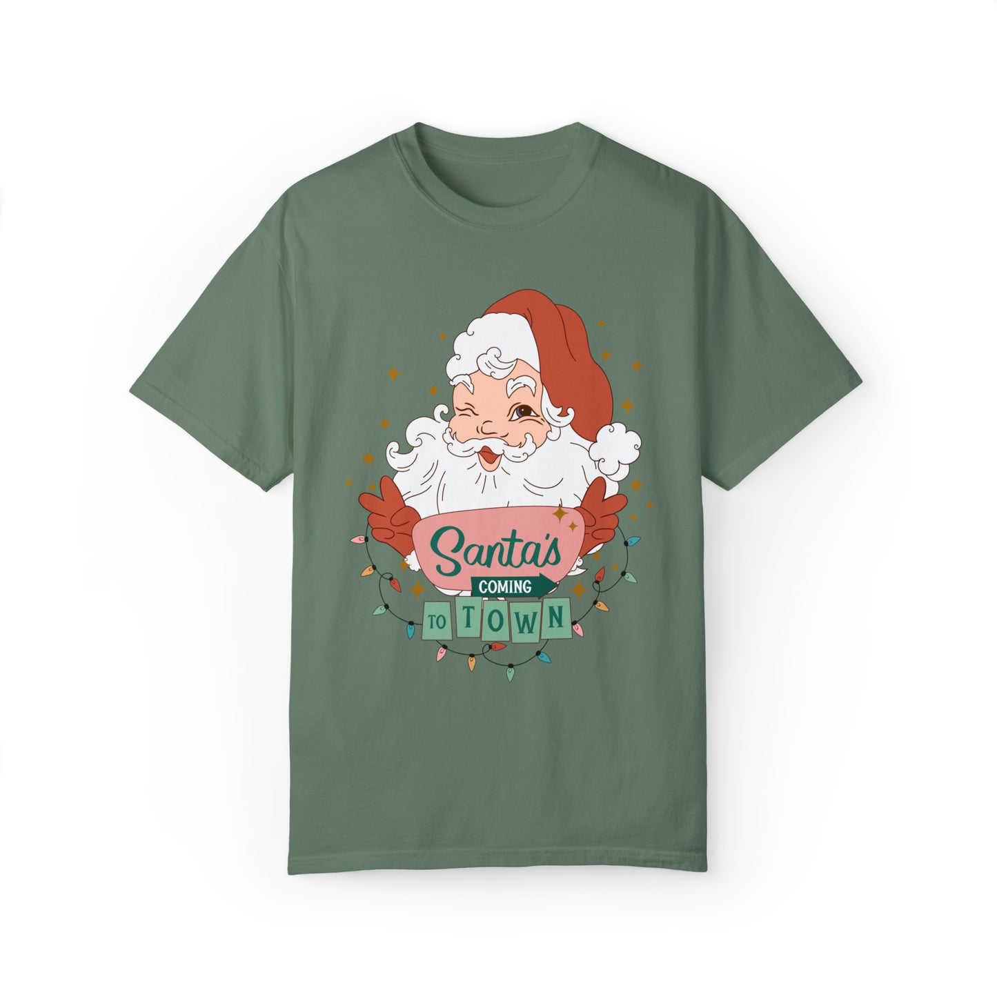 Santas Coming To Town Shirt