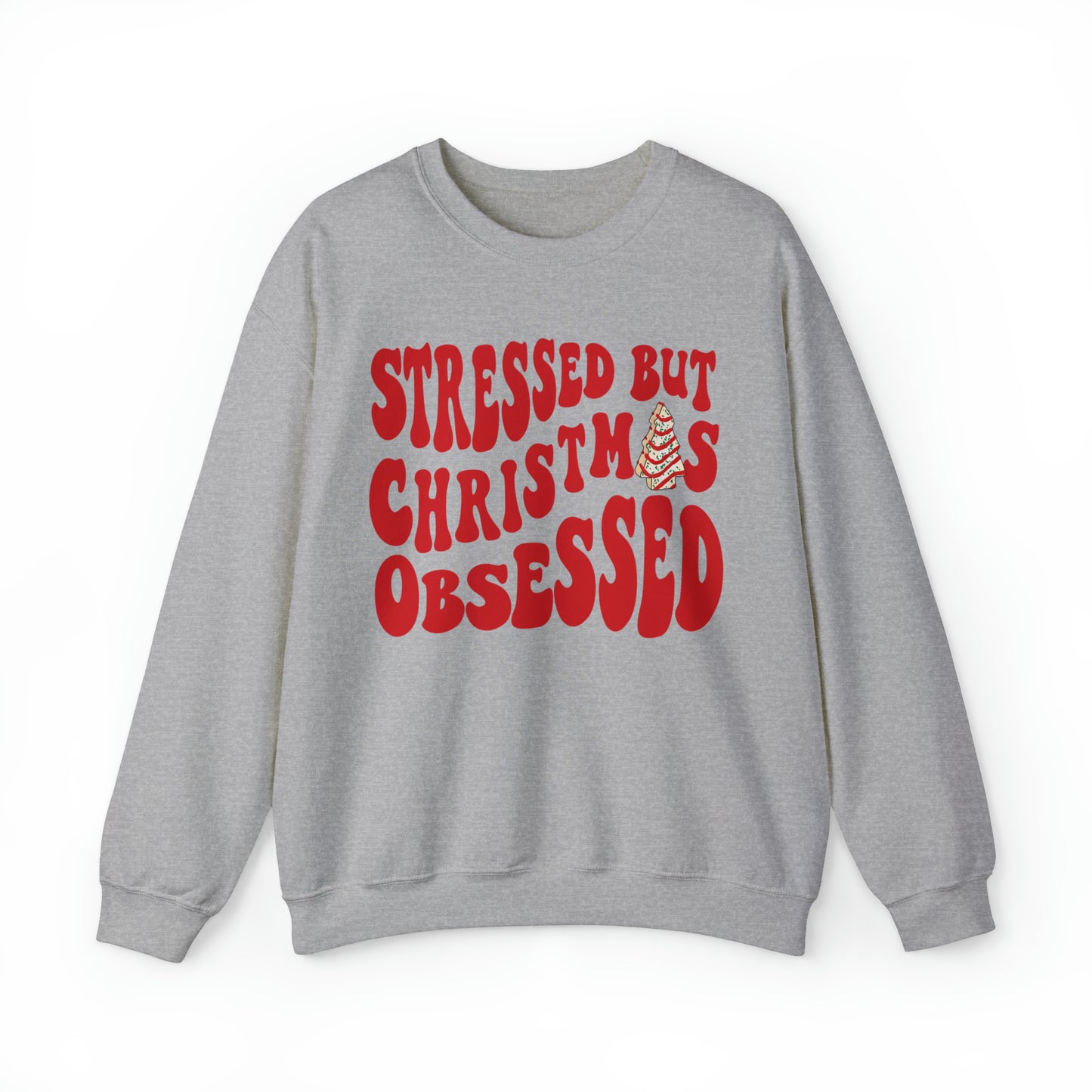 Stressed But Christmas Obsessed Sweatshirt