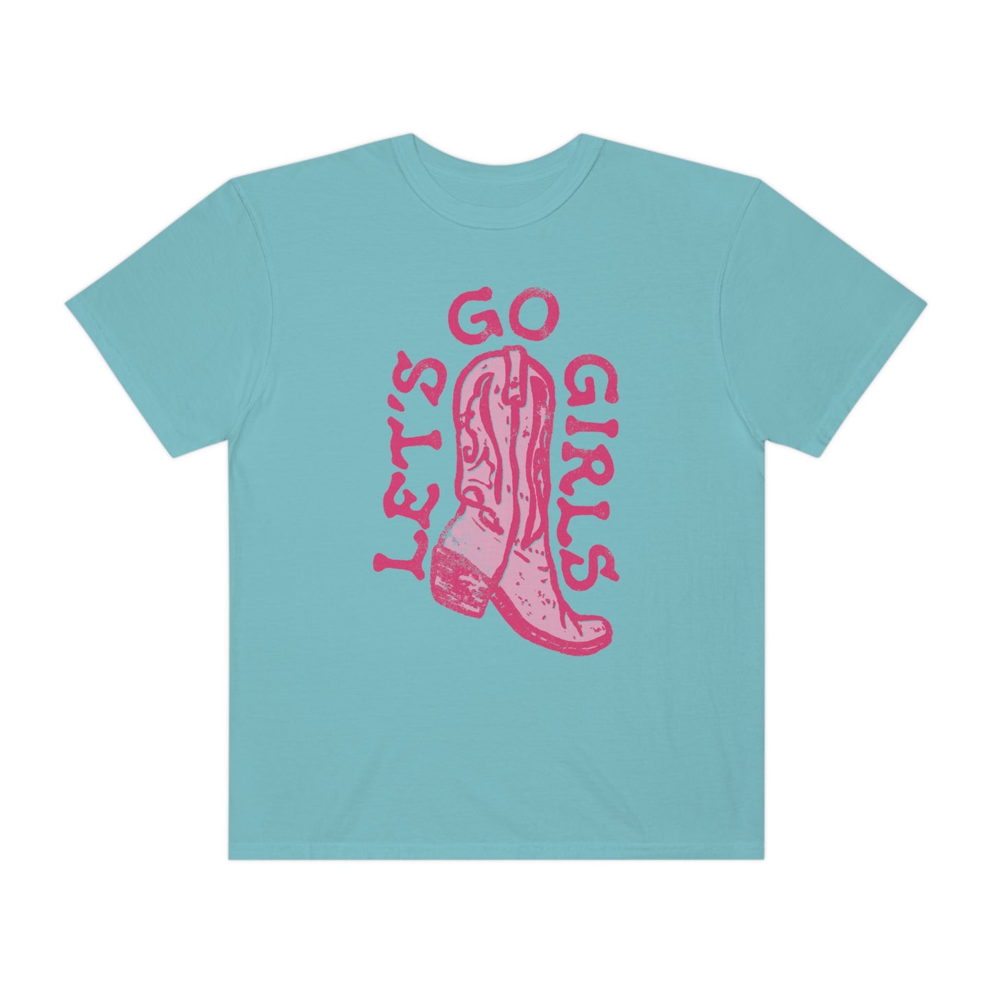 Lets Go Girls Cowboy Boots Shirt