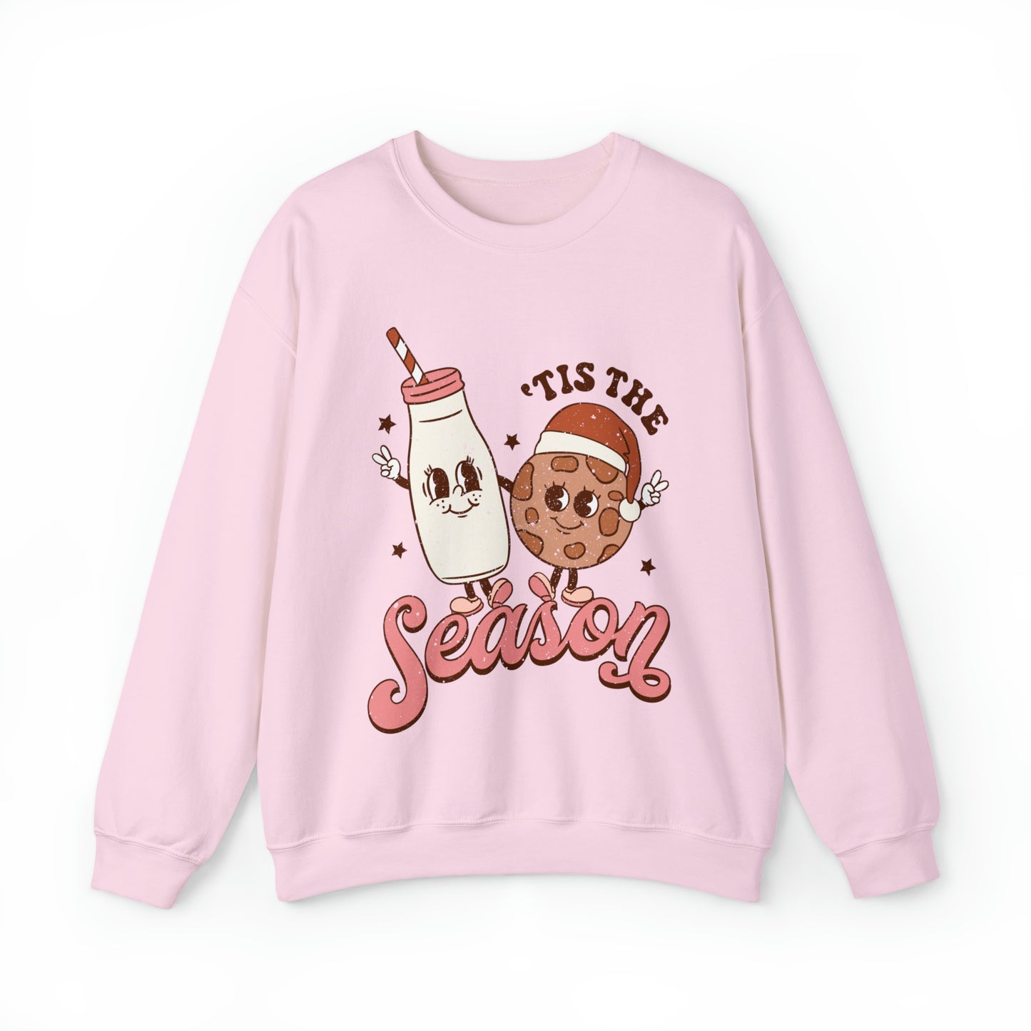 Tis the Season Milk and Cookies Sweatshirt