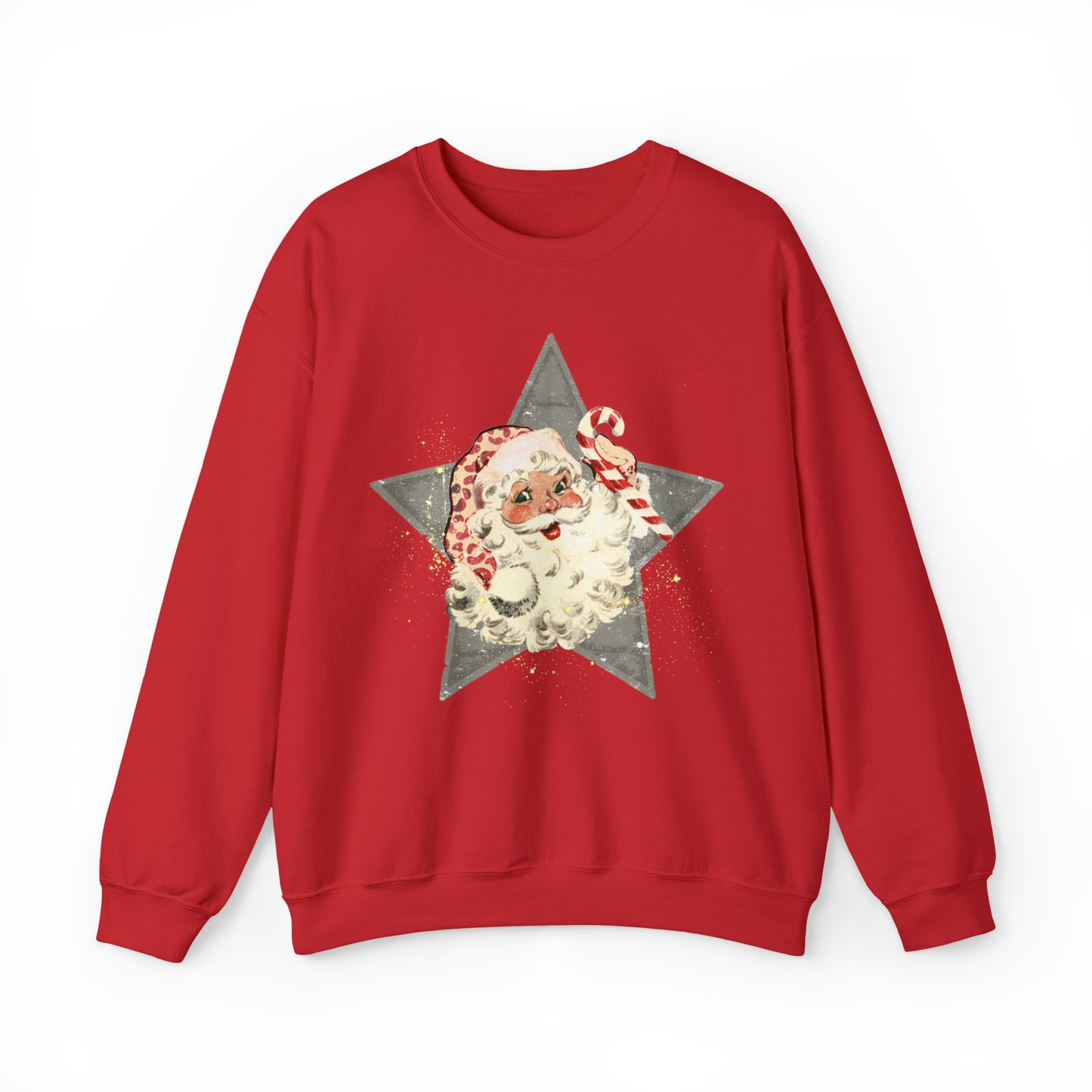 Christmas Santa Star Sweatshirt