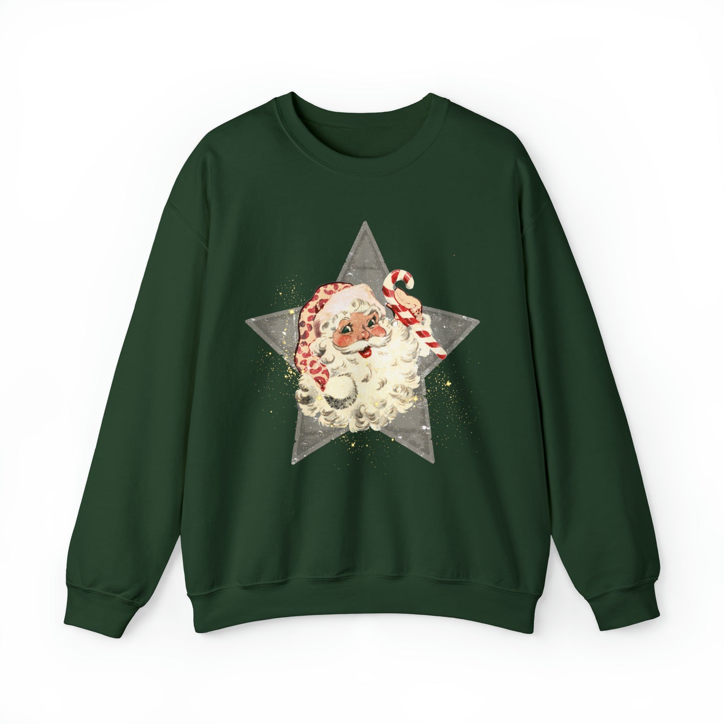 Christmas Santa Star Sweatshirt