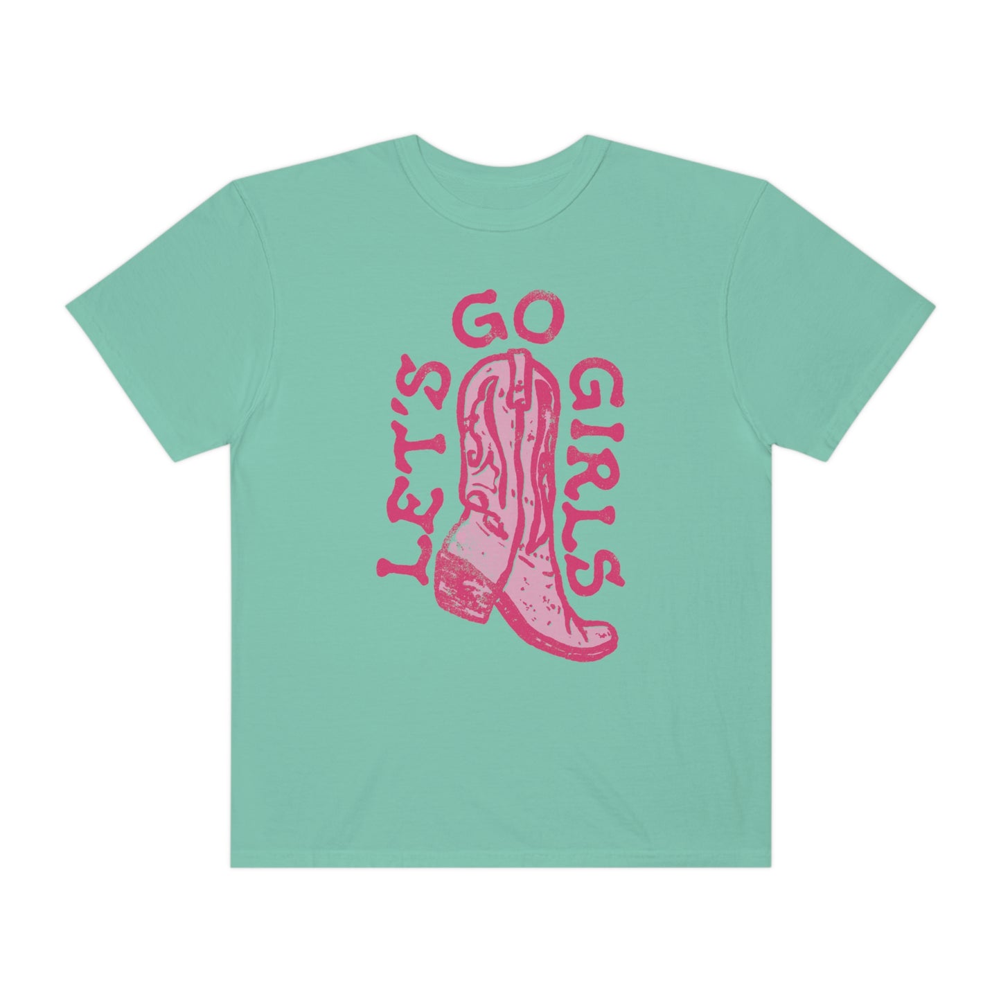 Lets Go Girls Cowboy Boots Shirt