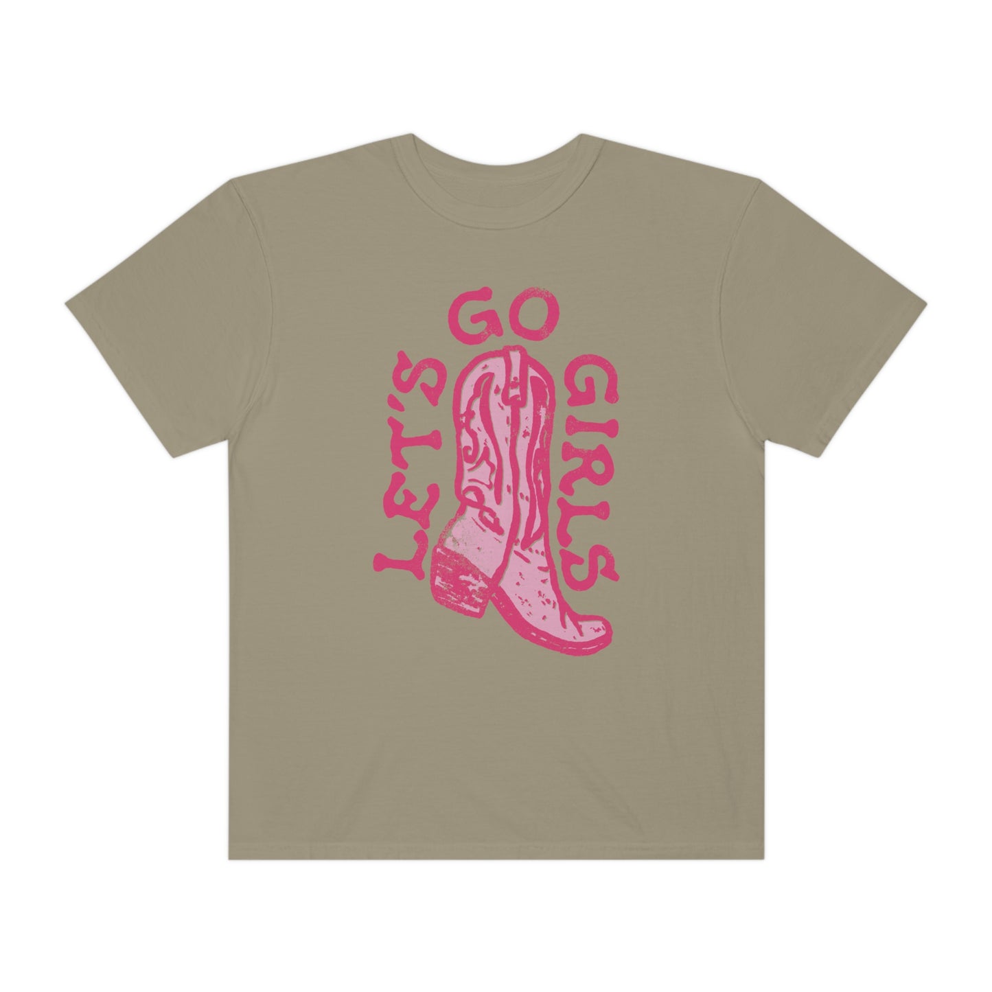 Lets Go Girls Cowboy Boots Shirt
