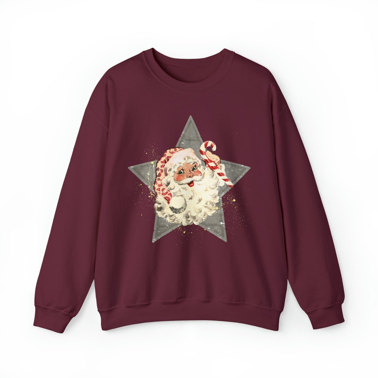 Christmas Santa Star Sweatshirt