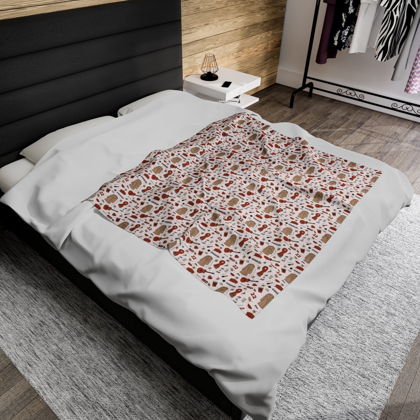 Red TS Plush Blanket