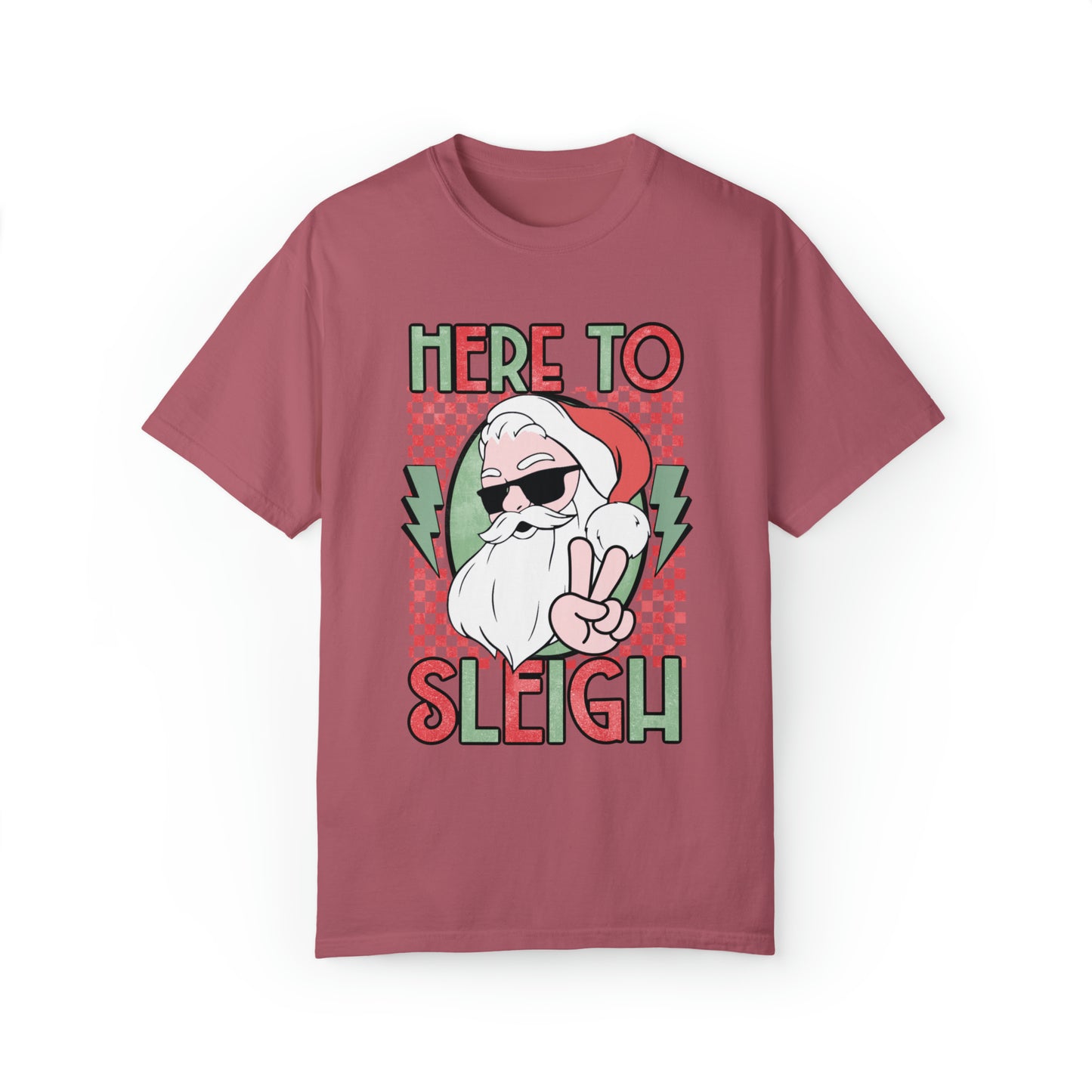 Here to Sleigh Santa Shirt