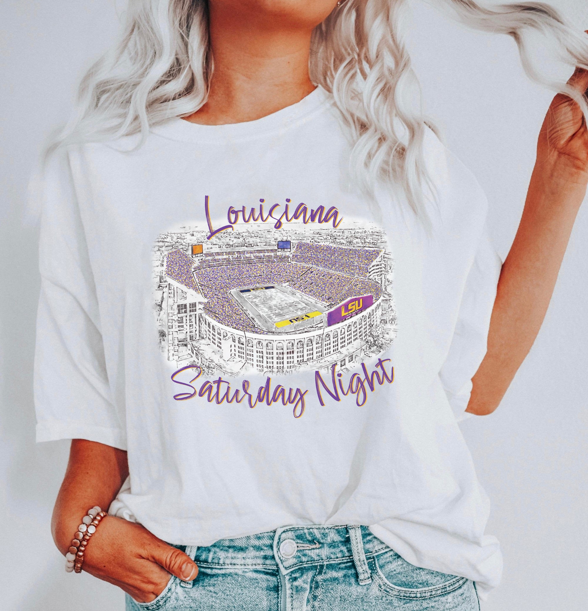 Louisiana Saturday Night - Unisex T-Shirt – Tru Apparel