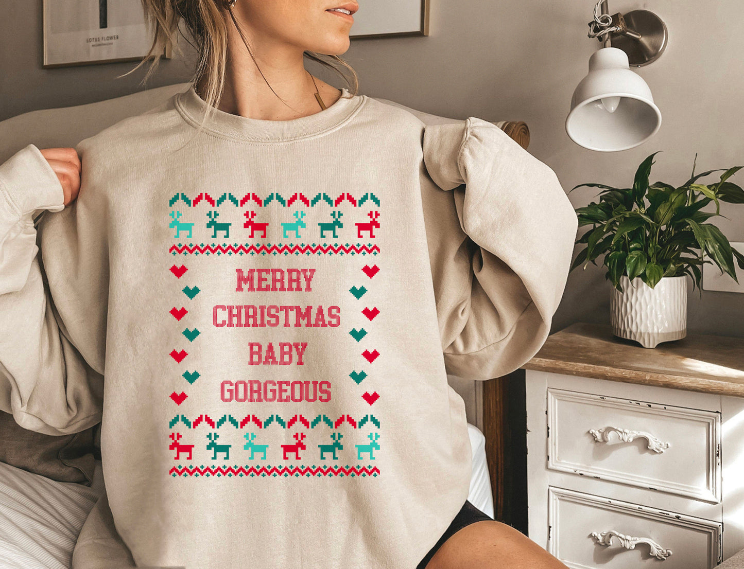 Merry Christmas Baby Gorgeous Sweatshirt
