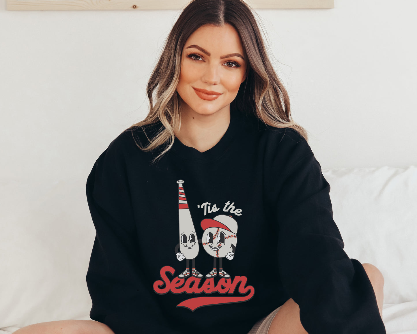 Tis The Season Baseball Sweatshirt