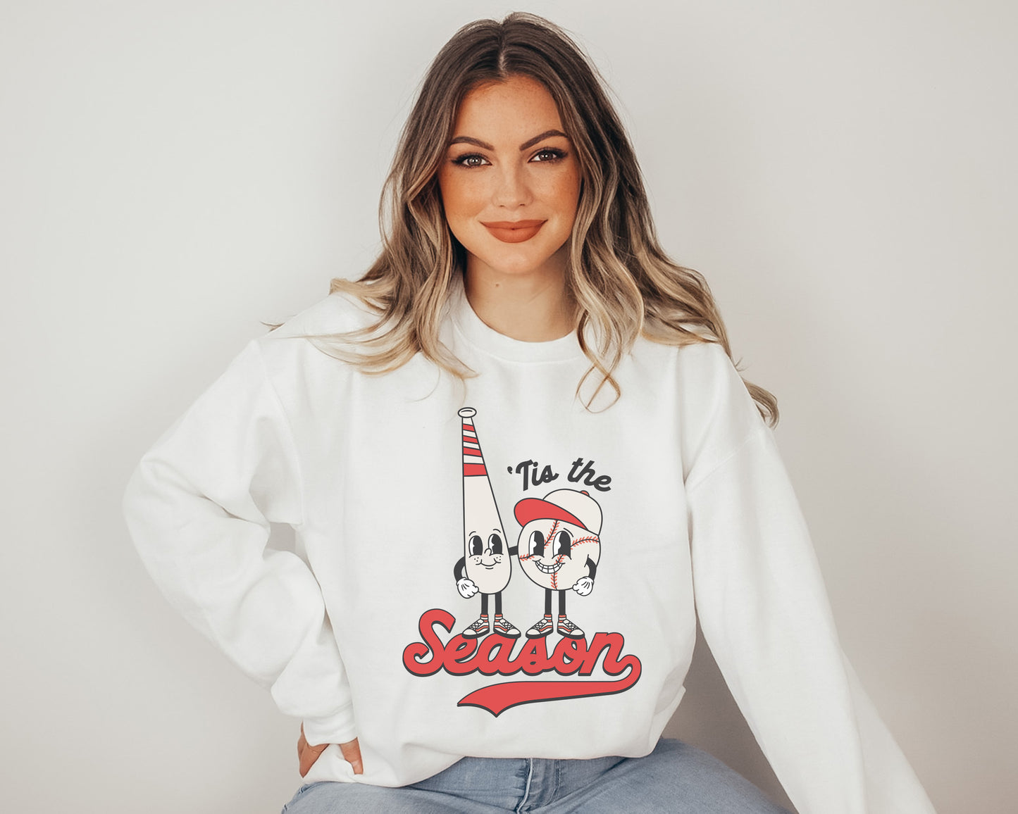 Tis The Season Baseball Sweatshirt