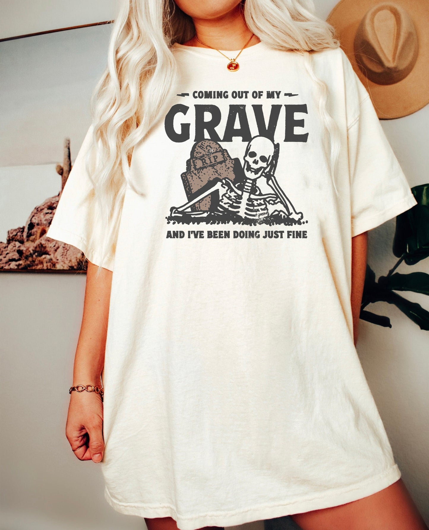 Coming Out Of My Grave Shirt