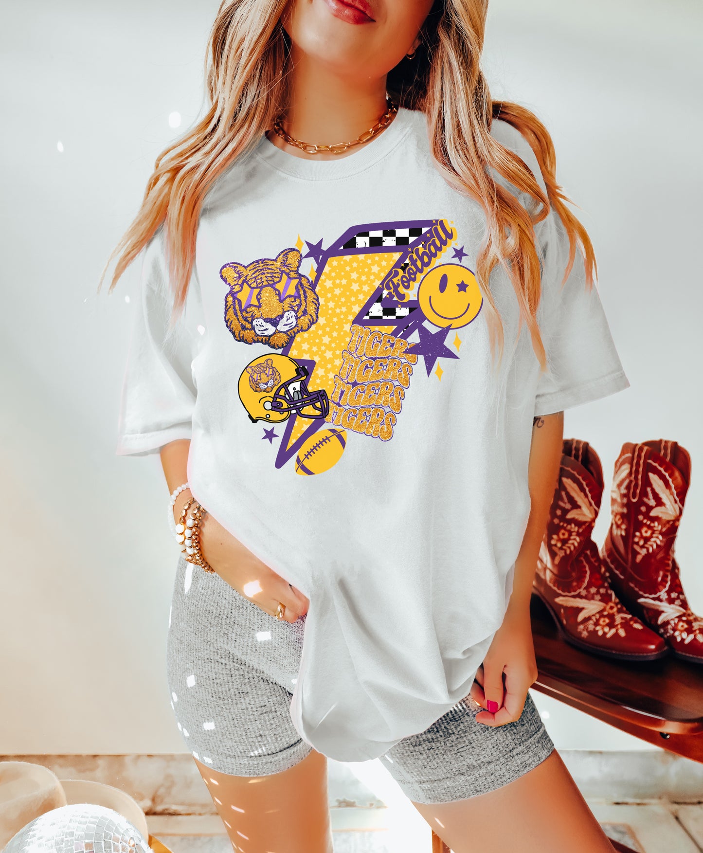 Tiger Collage Shirt