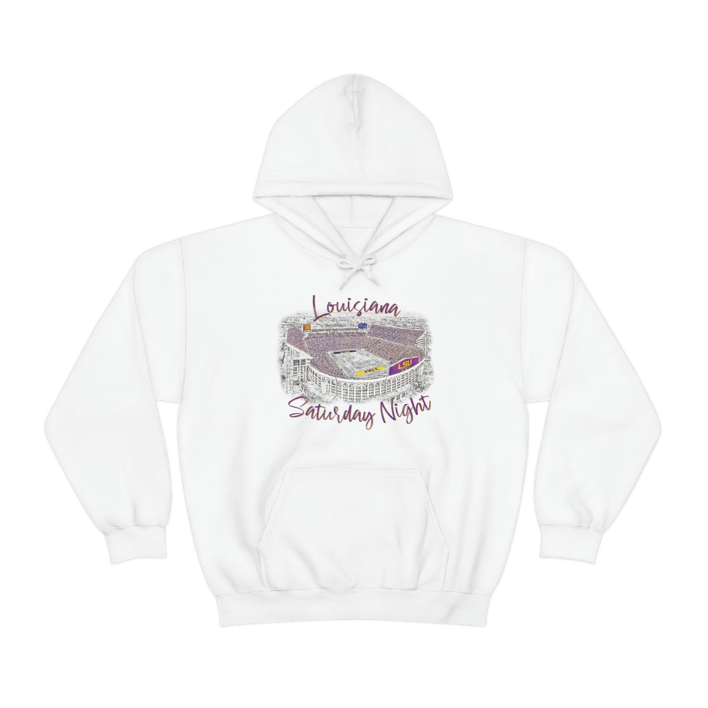 Louisiana Tiger Stadium Hoodie