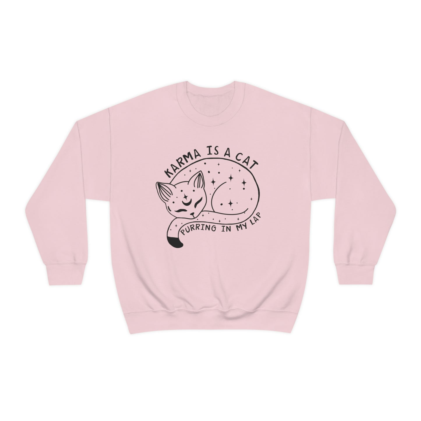 Karma Is A Cat Sweatshirt