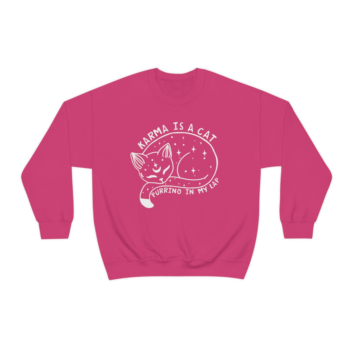Karma Is A Cat Sweatshirt